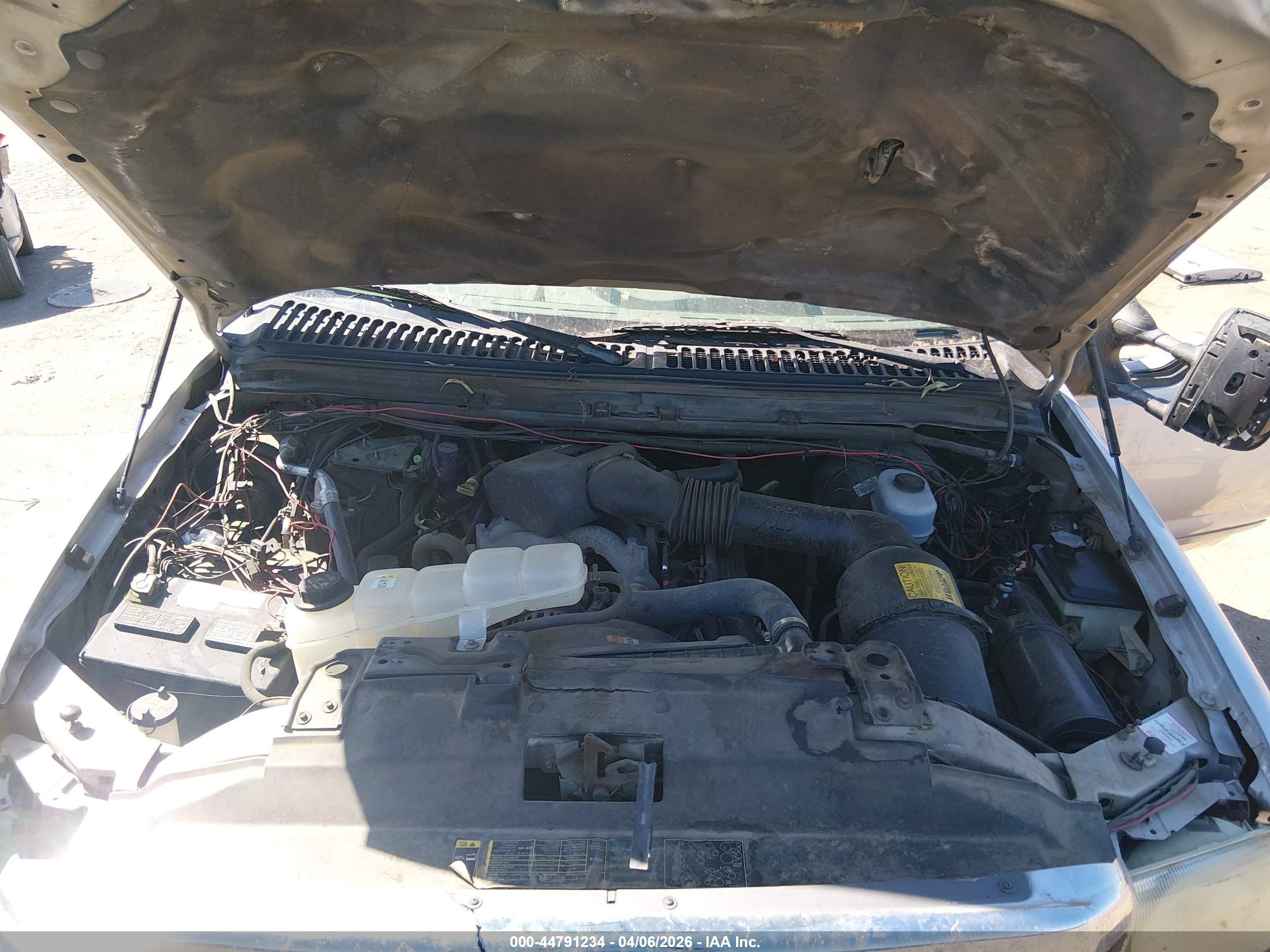 2003 Ford F-250 Lariat/xl/xlt Silver vin: 1FTNX20S63EB88402