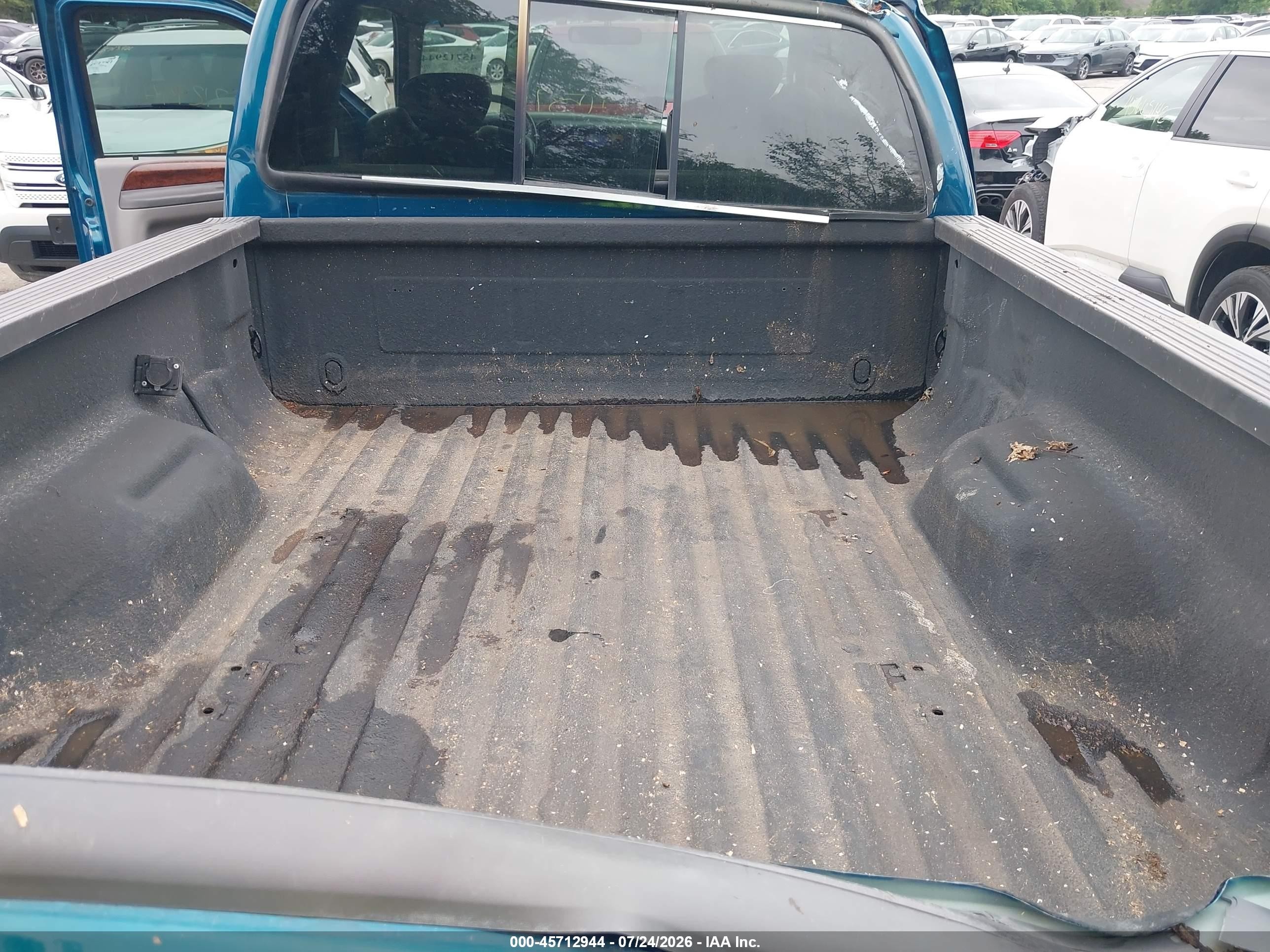 2001 Ford F-250 Lariat/xl/xlt Green vin: 1FTNX20S91EB91615