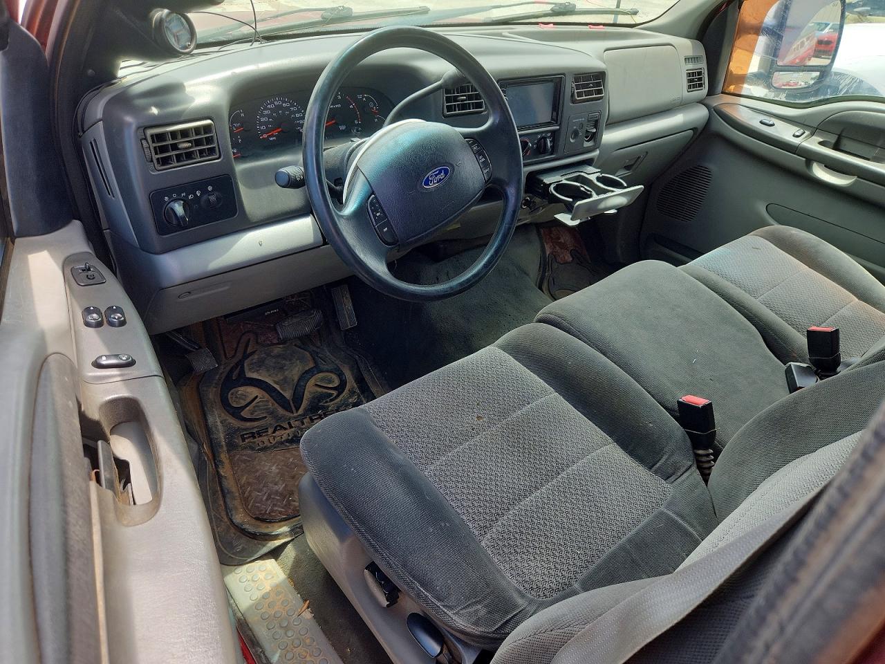 2002 Ford F250 Super Duty Red vin: 1FTNX21F02EB75452