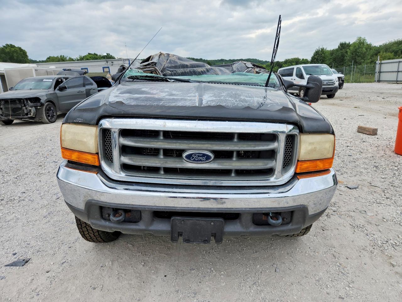1999 Ford F250 Super Duty Black vin: 1FTNX21F0XED39452
