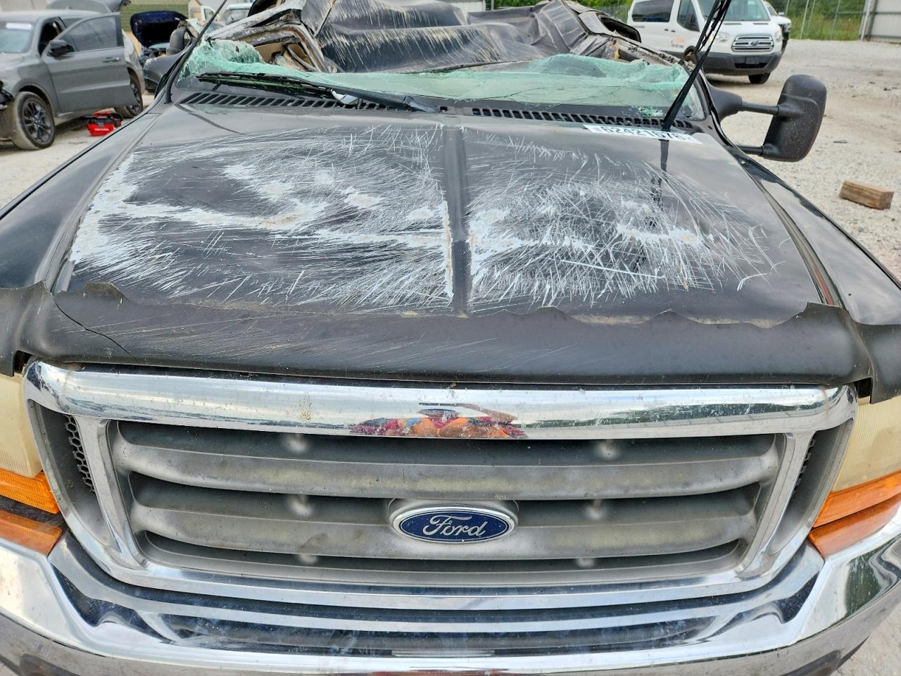 1999 Ford F250 Super Duty Black vin: 1FTNX21F0XED39452