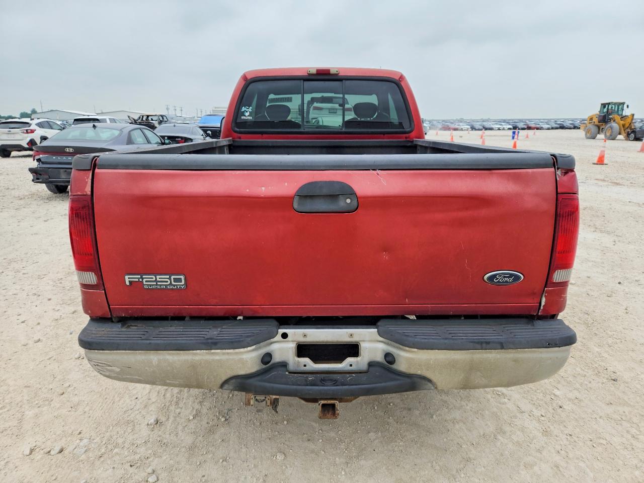 2001 Ford F250 Super Duty Red vin: 1FTNX21F11EC45524
