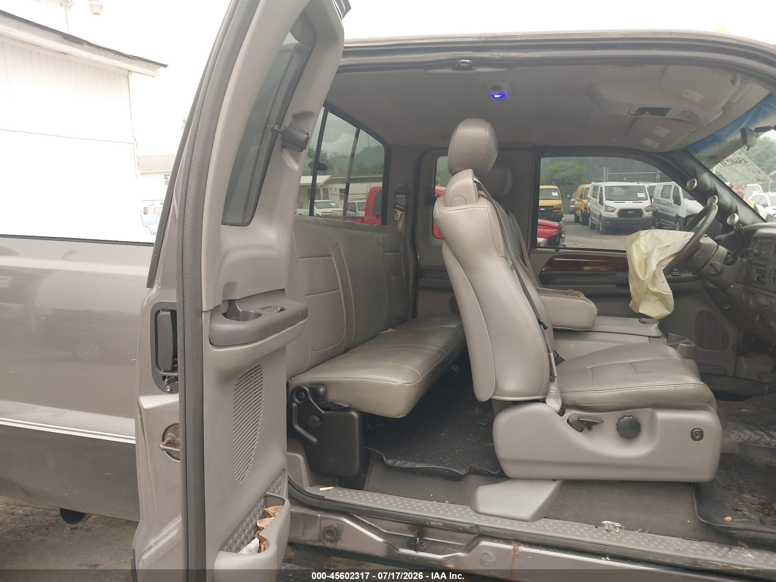 2002 Ford F-250 Lariat/xl/xlt Gray vin: 1FTNX21F12EC03307