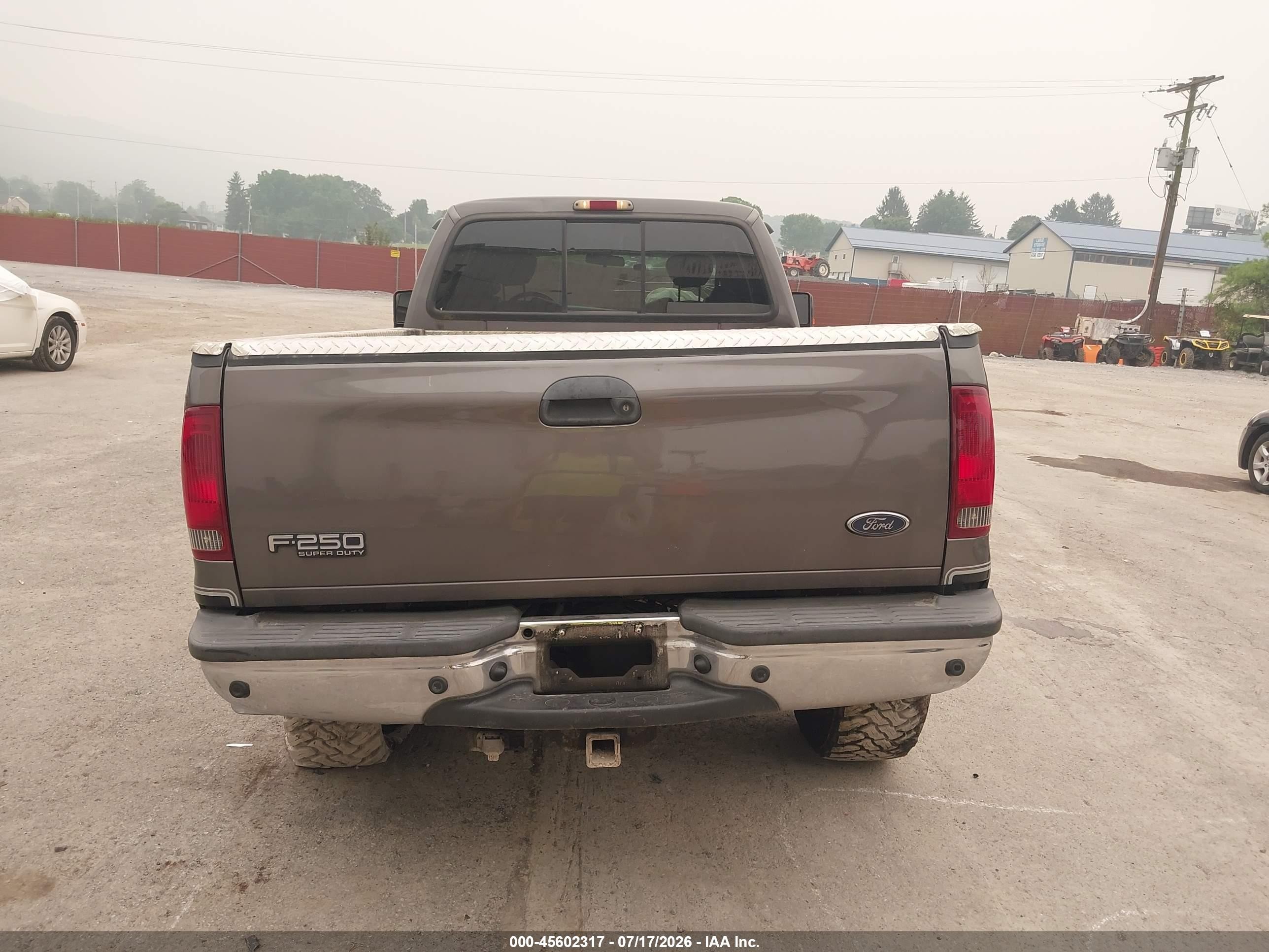 2002 Ford F-250 Lariat/xl/xlt Gray vin: 1FTNX21F12EC03307