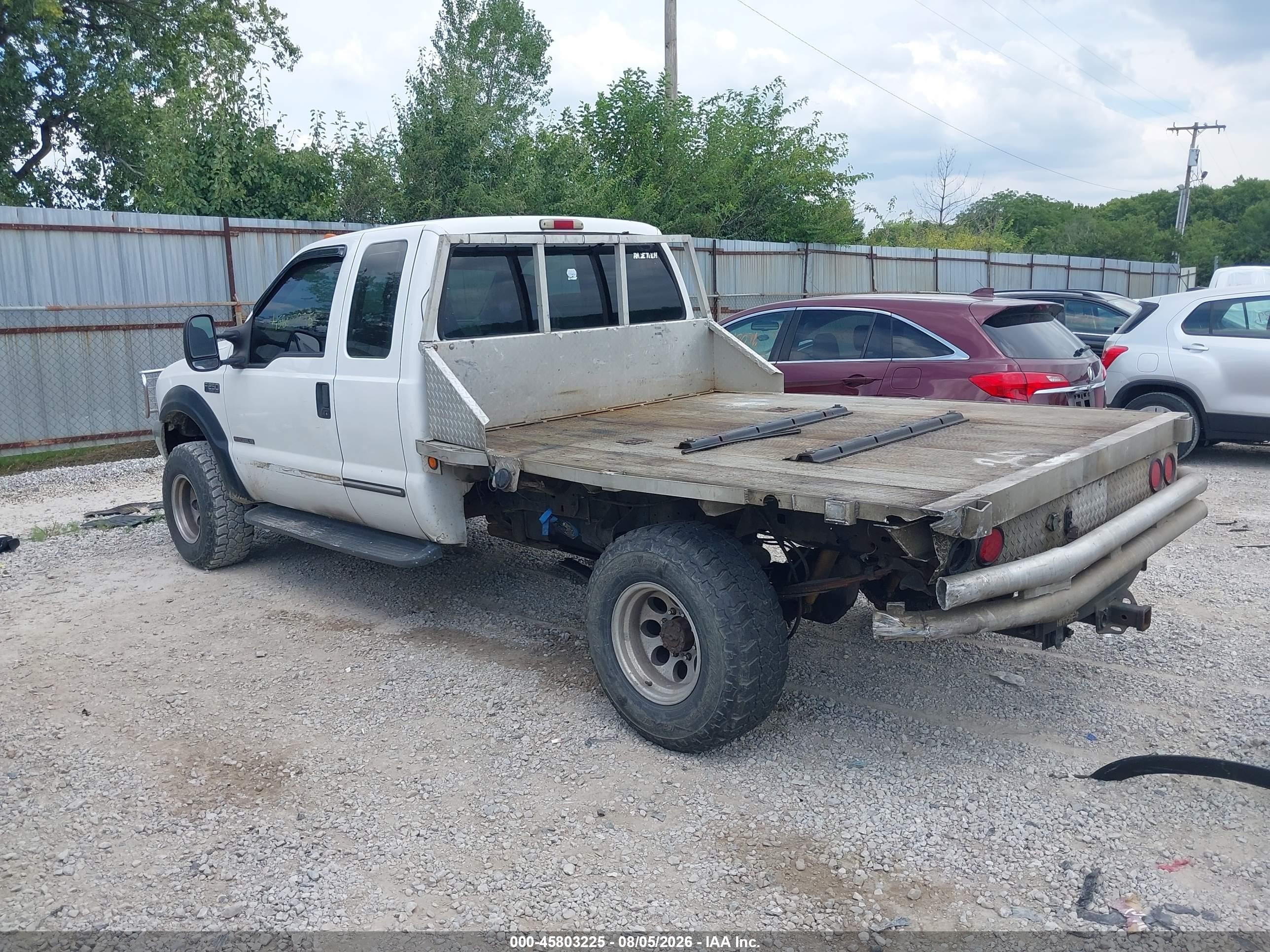1999 Ford F-250 Lariat/xl/xlt White vin: 1FTNX21F1XED70306