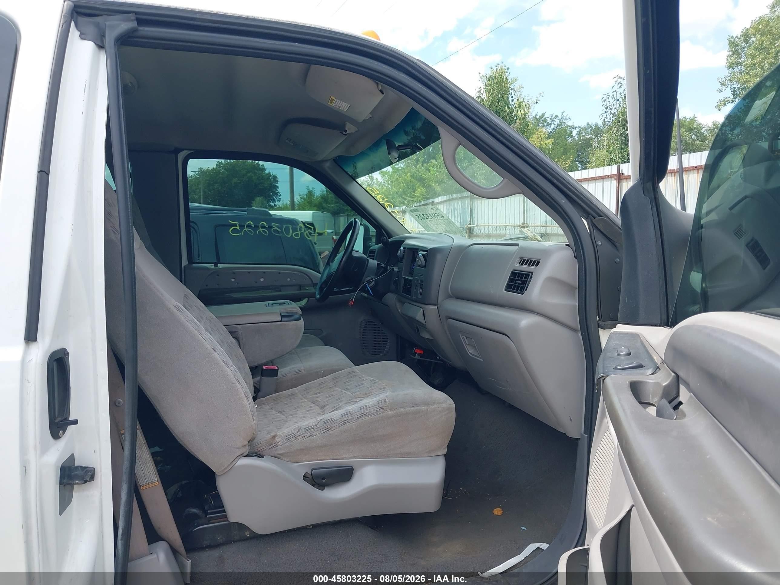 1999 Ford F-250 Lariat/xl/xlt White vin: 1FTNX21F1XED70306