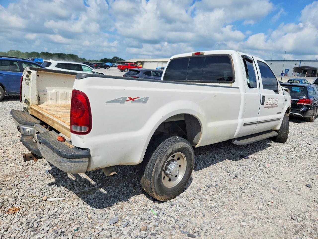 1999 Ford F250 Super Duty White vin: 1FTNX21F2XEE54974