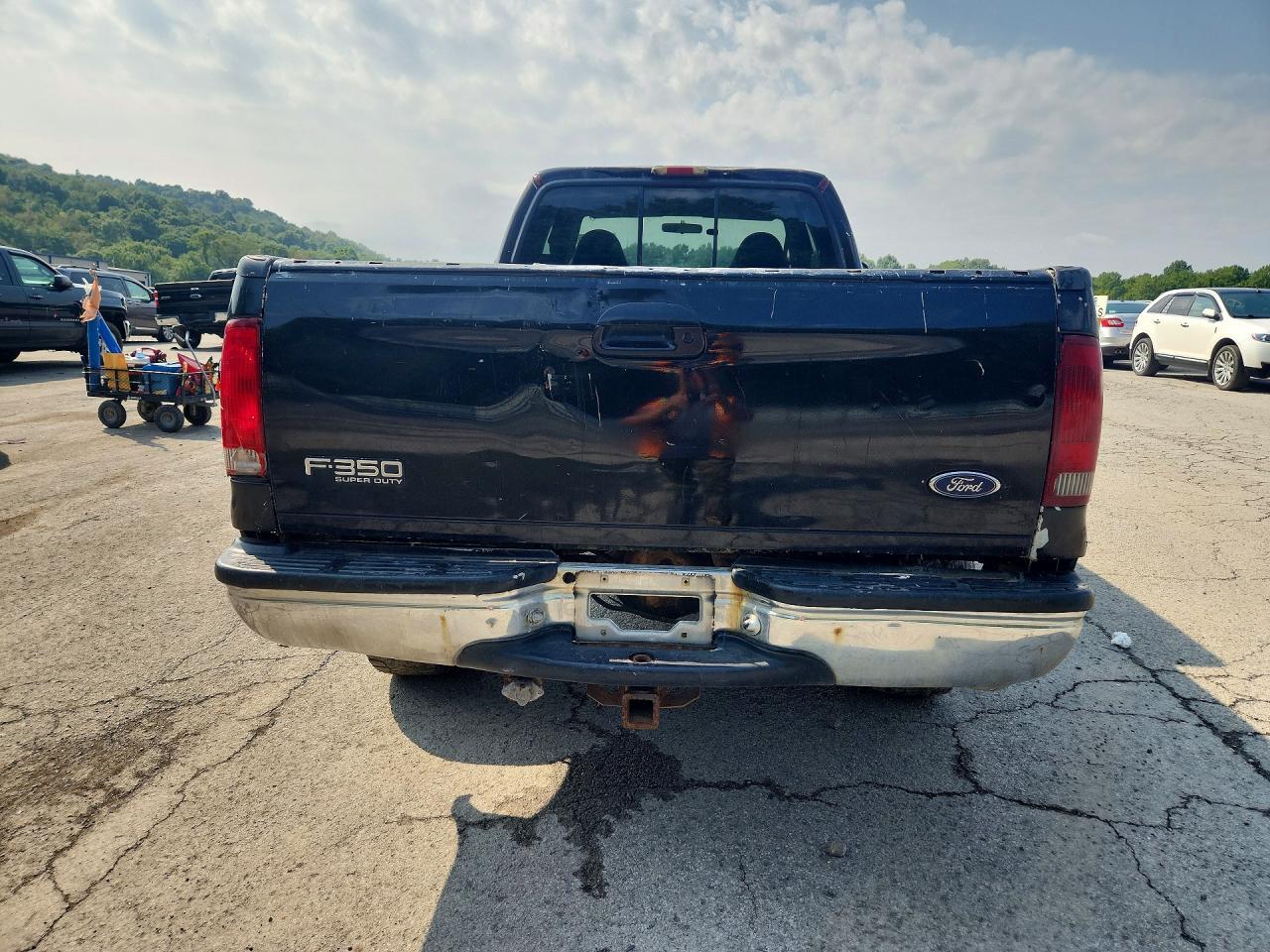 2000 Ford F250 Super Duty Black vin: 1FTNX21F2YEA57007