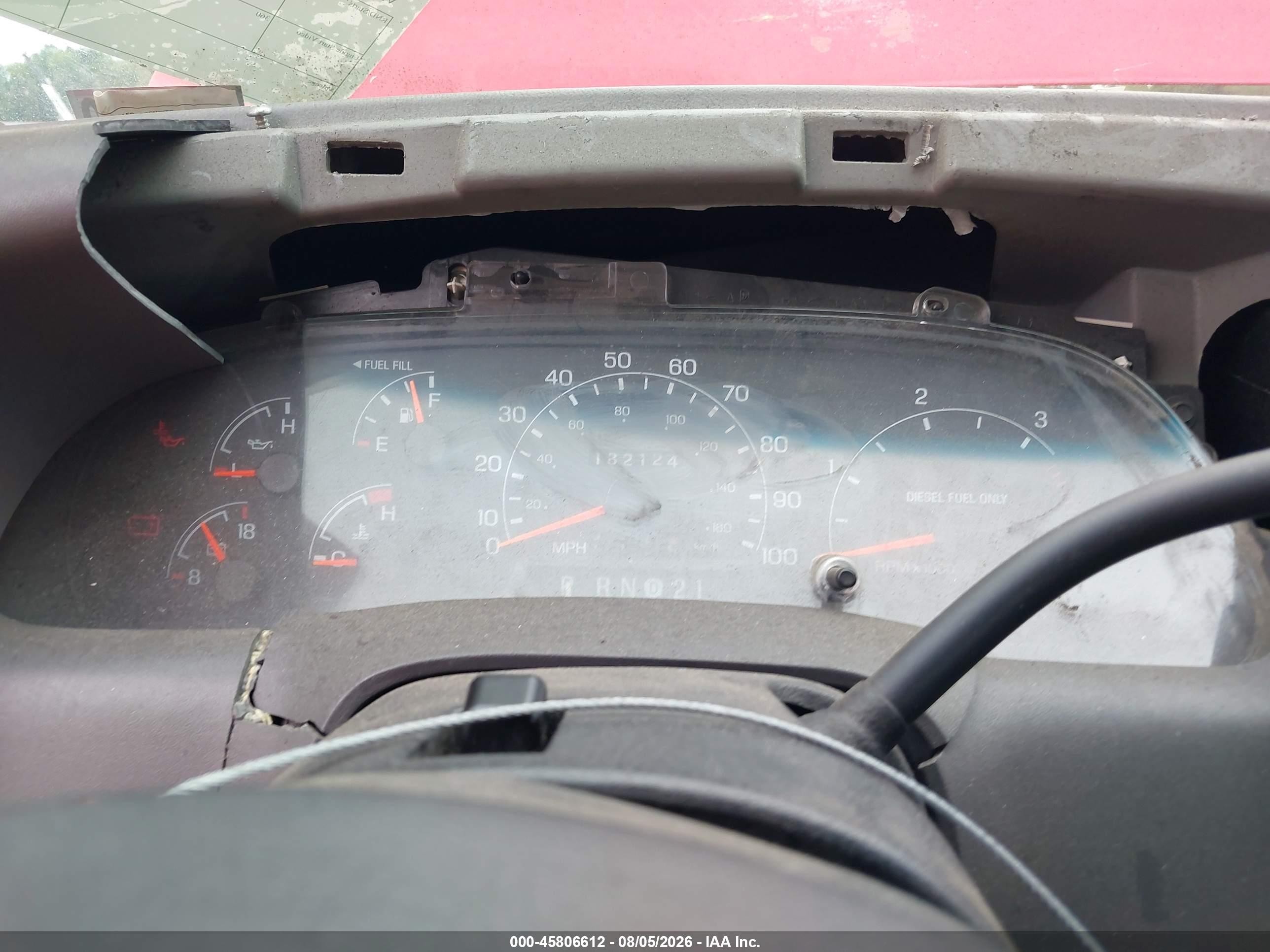 2000 Ford F-250 Lariat/xl/xlt Red vin: 1FTNX21F2YEE56502