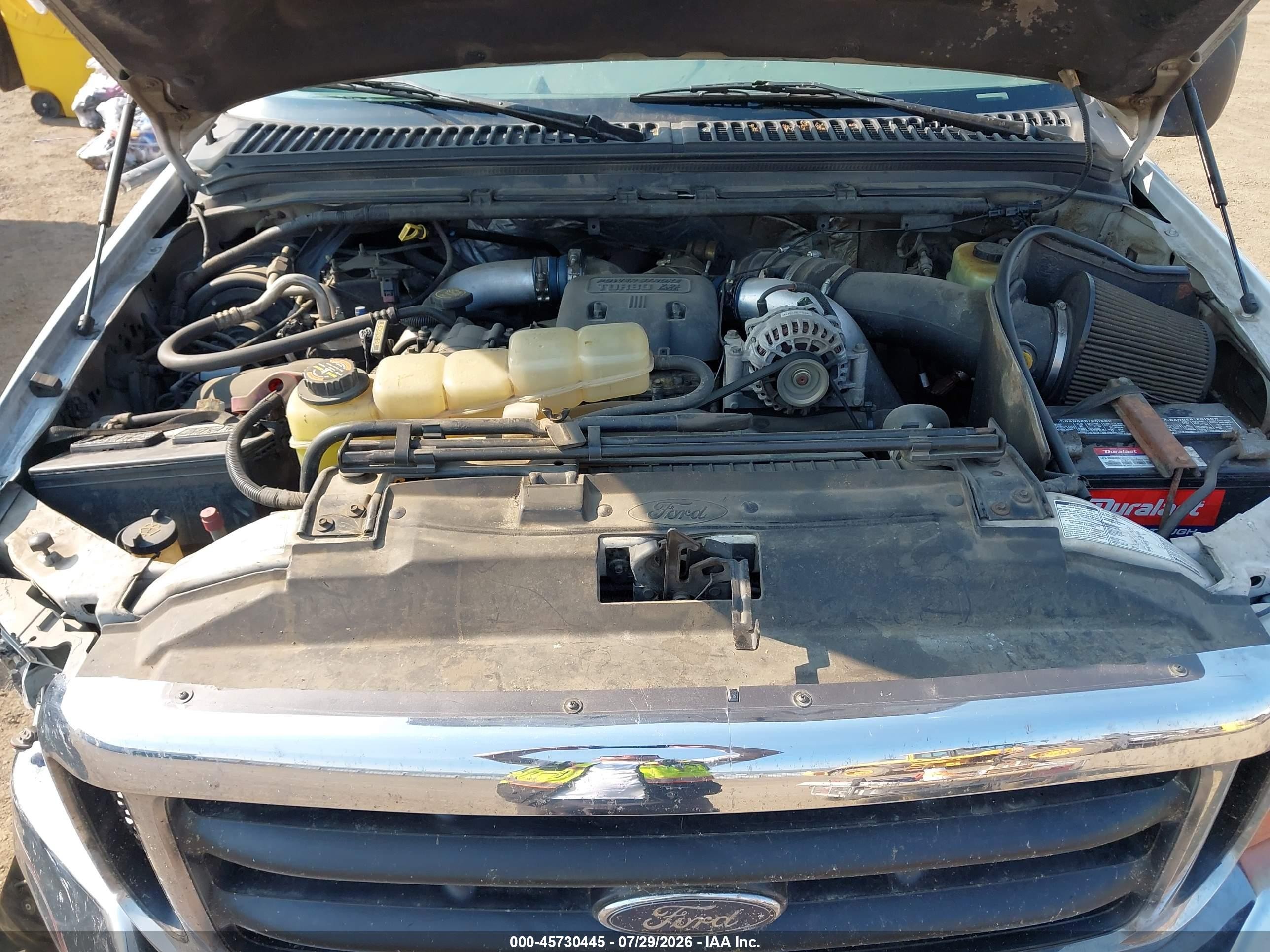 1999 Ford F-250 Lariat/xl/xlt White vin: 1FTNX21F3XEB61942