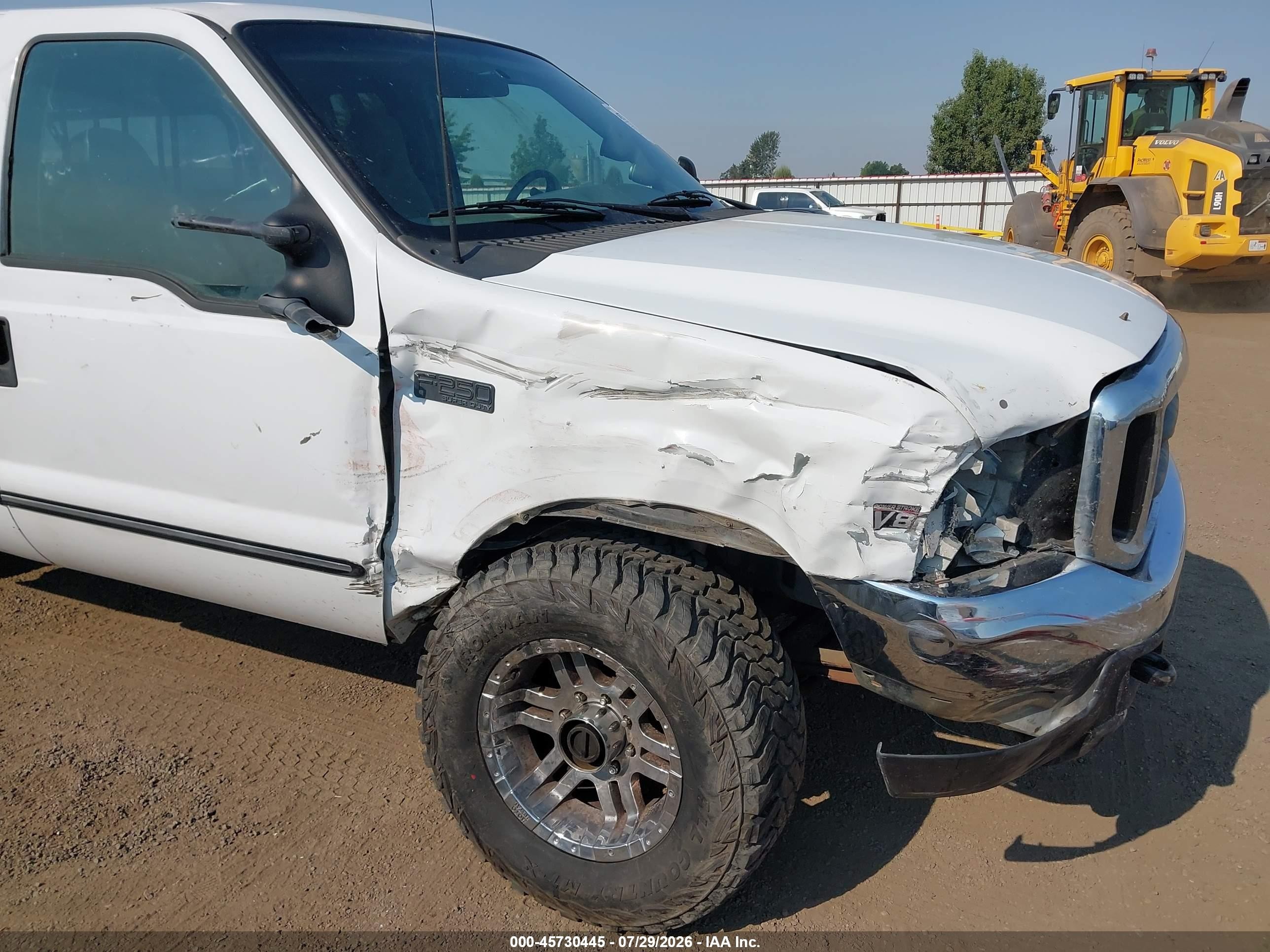 1999 Ford F-250 Lariat/xl/xlt White vin: 1FTNX21F3XEB61942