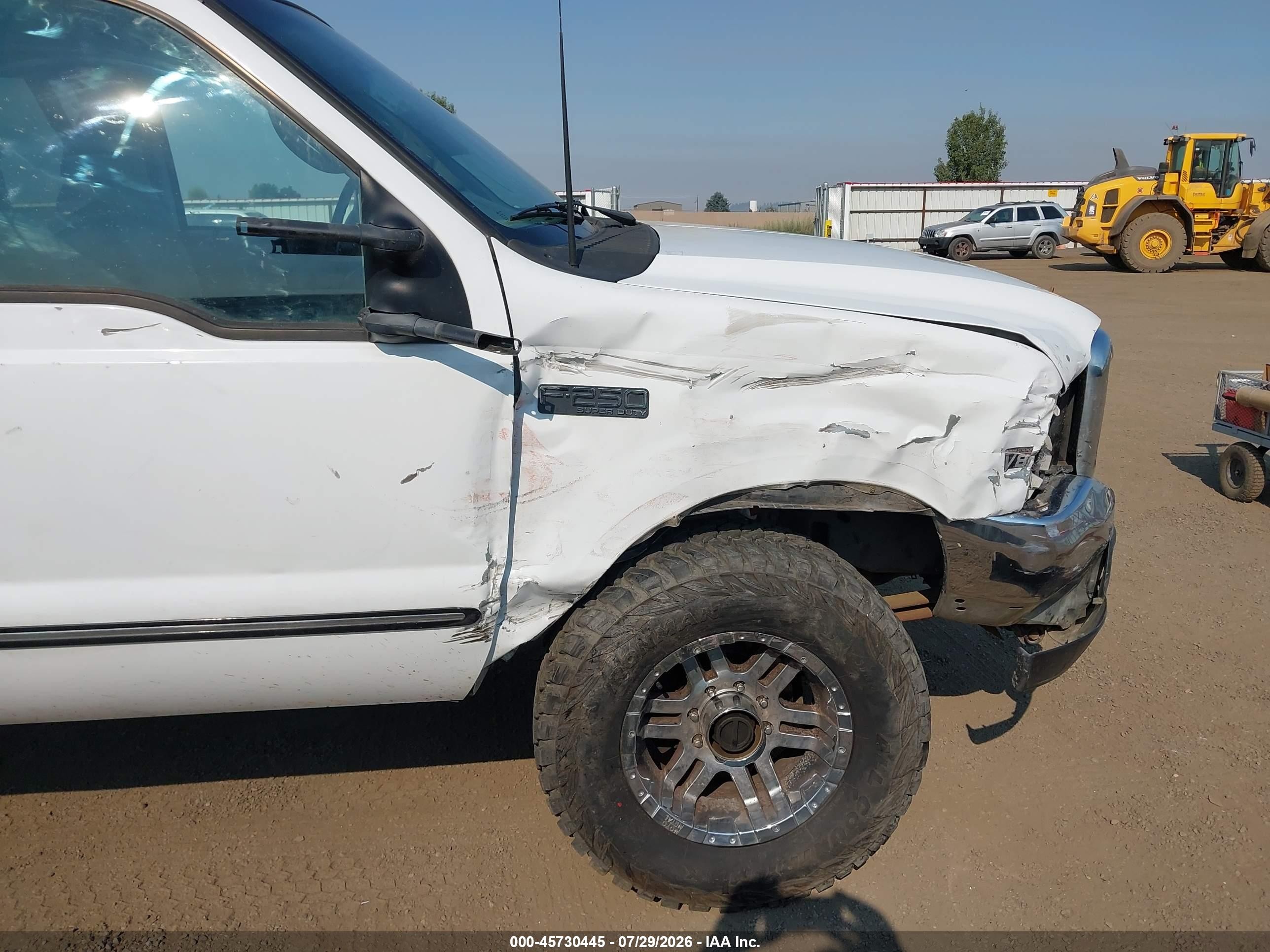 1999 Ford F-250 Lariat/xl/xlt White vin: 1FTNX21F3XEB61942