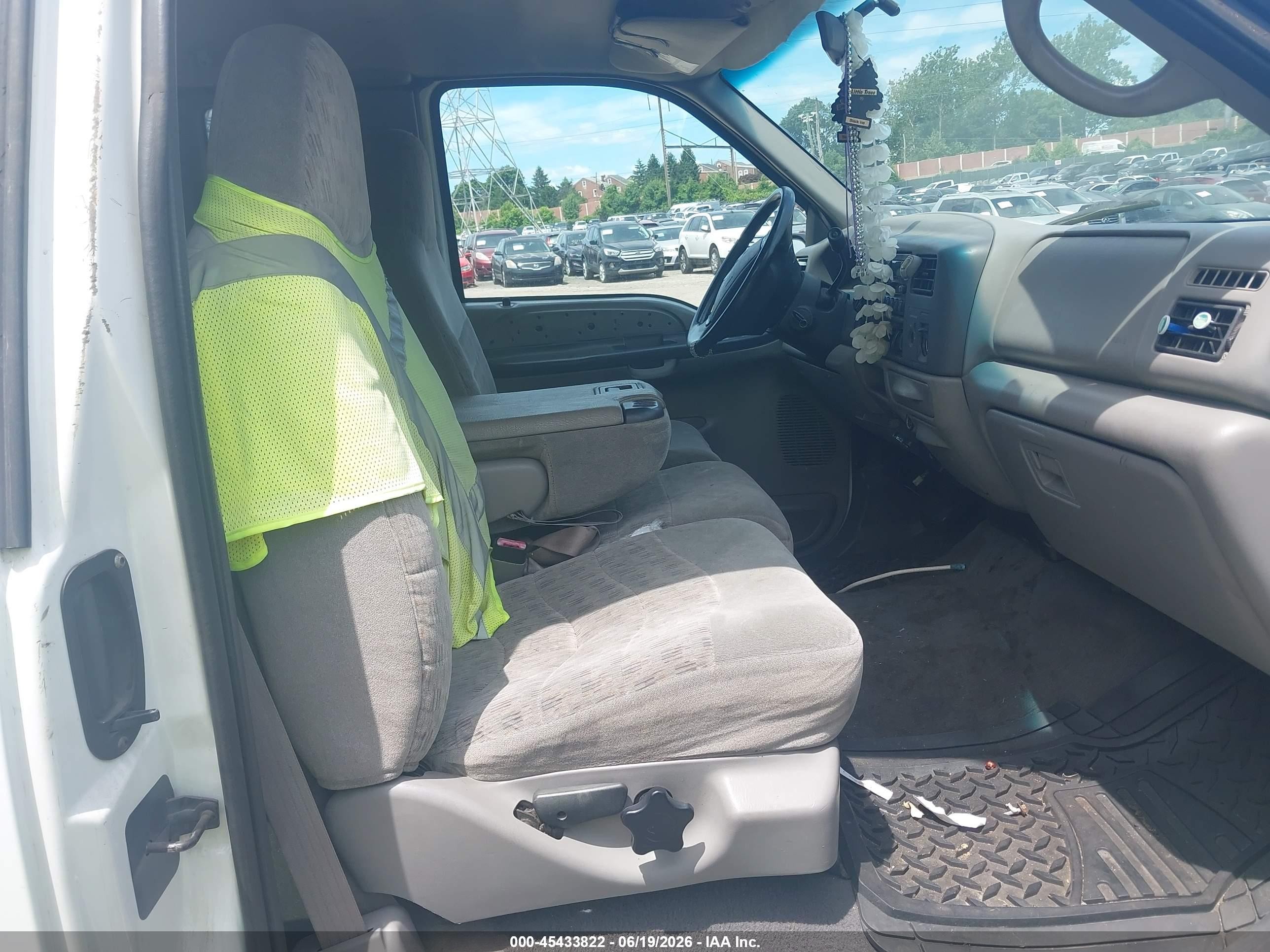 1999 Ford F-250 Lariat/xl/xlt White vin: 1FTNX21F3XEC03039