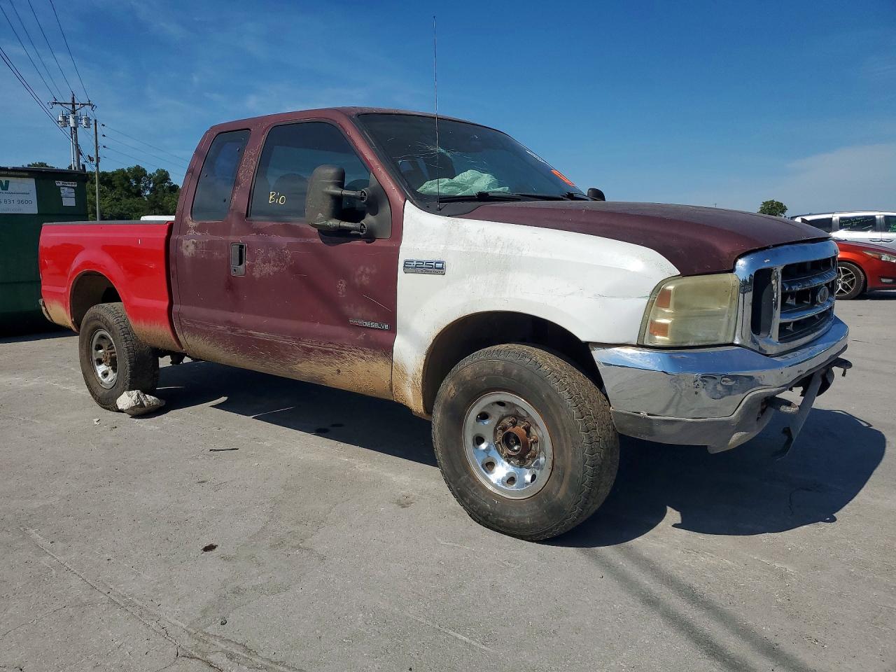 2000 Ford F250 Super Duty Two Tone vin: 1FTNX21F3YED06026