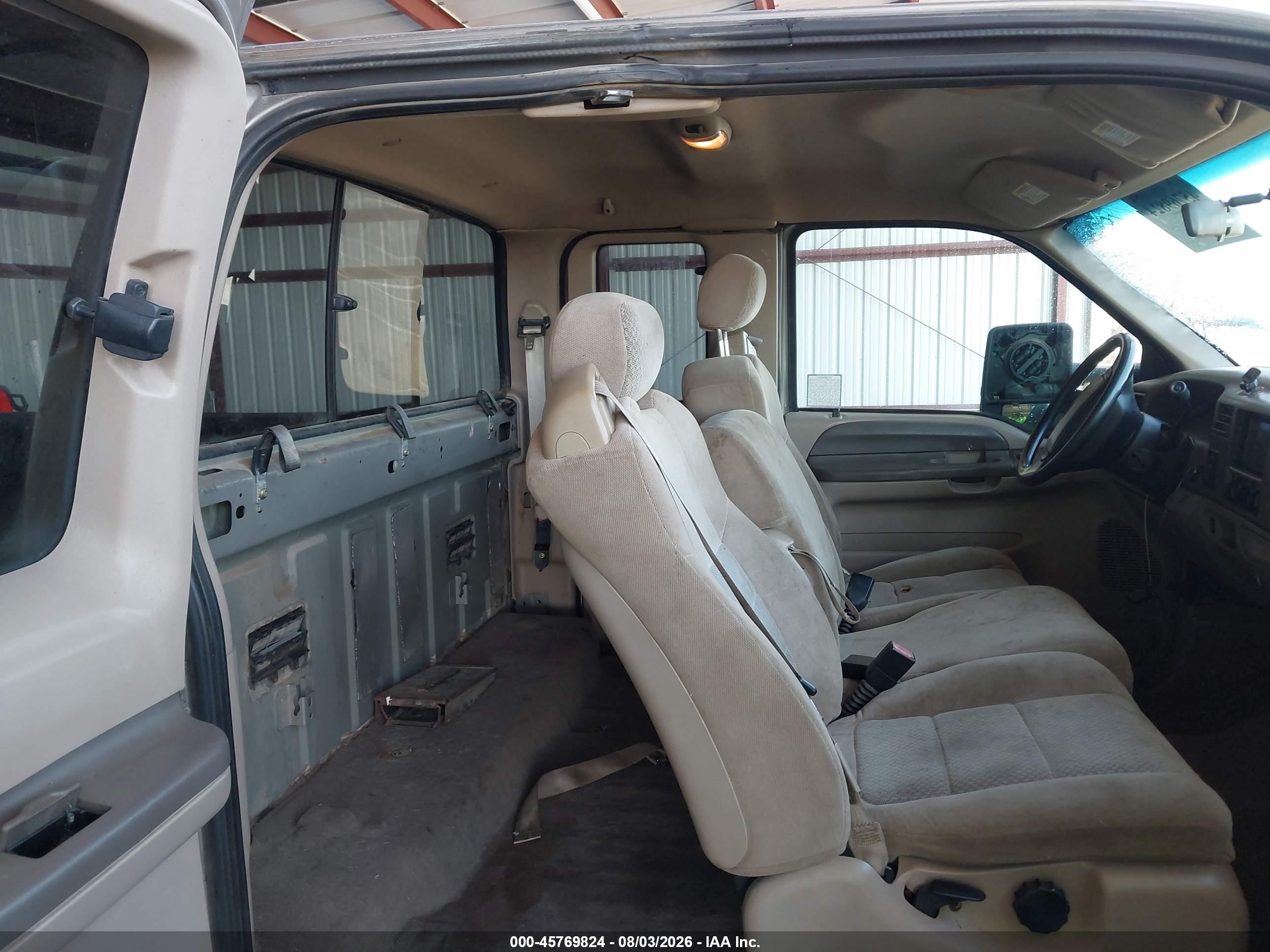2002 Ford F-250 Lariat/xl/xlt Tan vin: 1FTNX21F42EC83461
