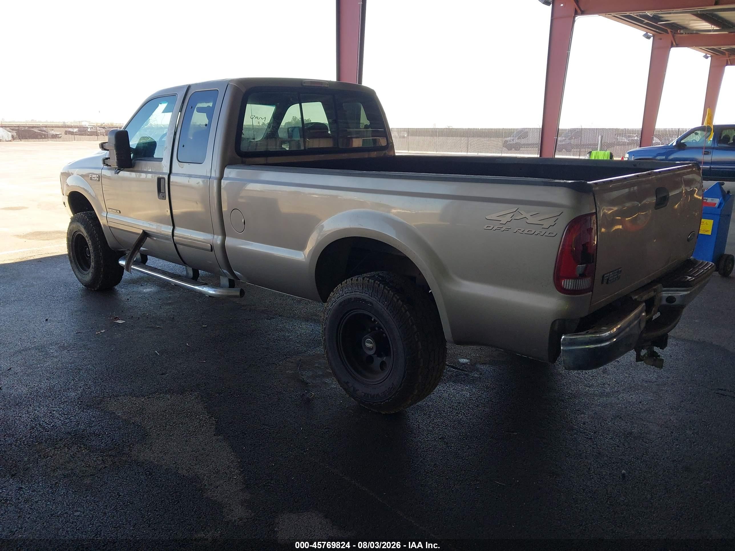 2002 Ford F-250 Lariat/xl/xlt Tan vin: 1FTNX21F42EC83461