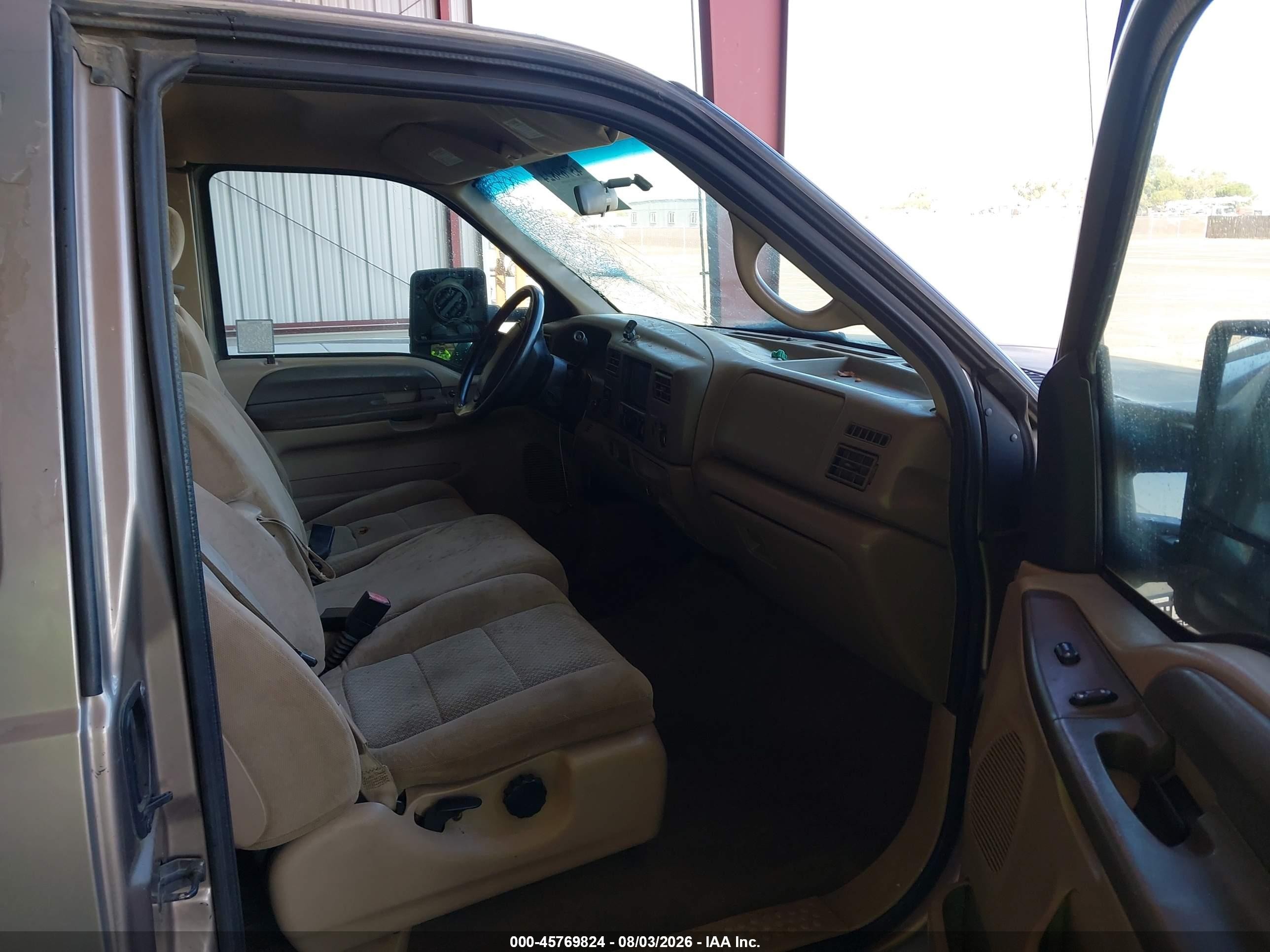 2002 Ford F-250 Lariat/xl/xlt Tan vin: 1FTNX21F42EC83461