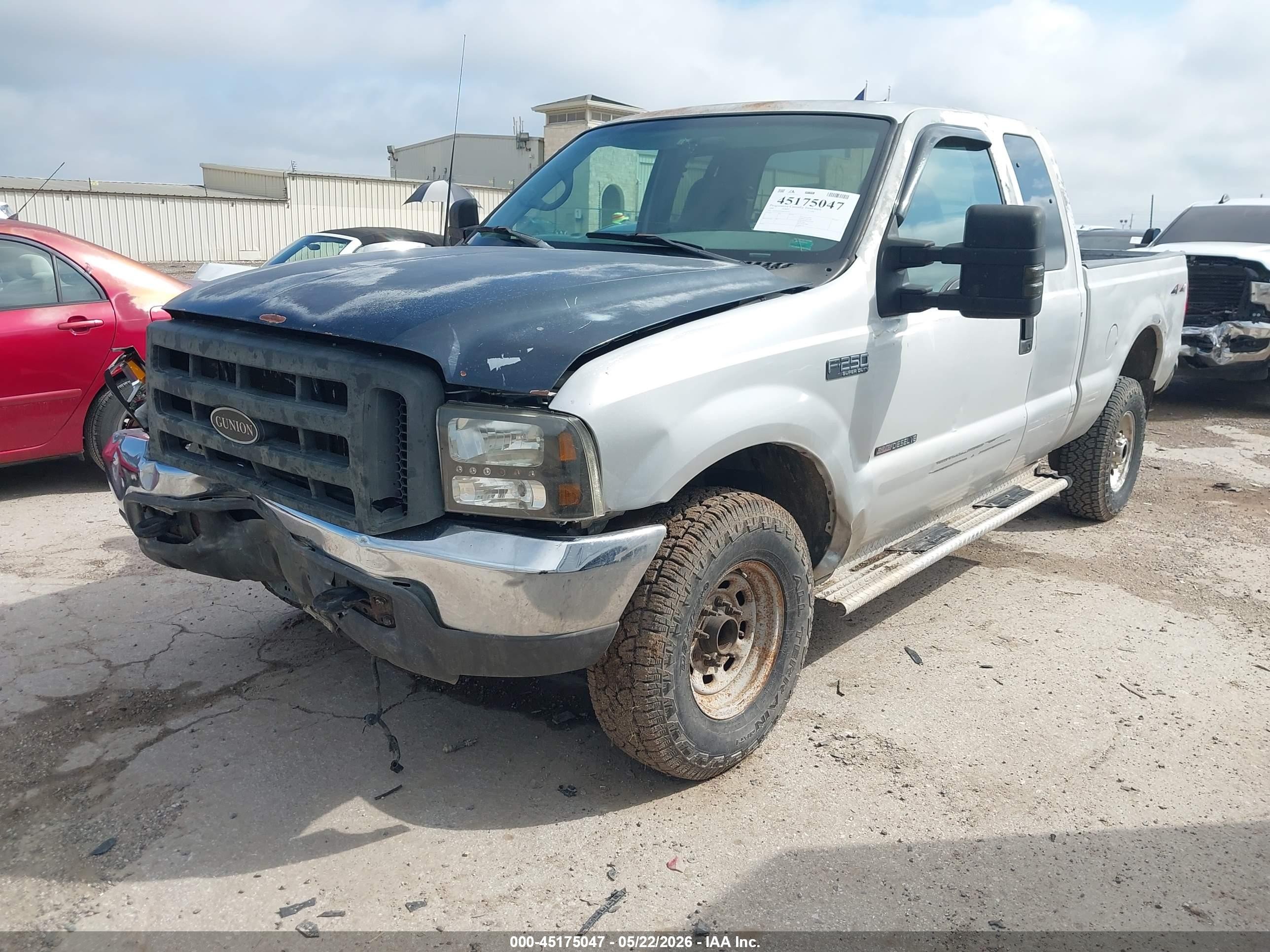1999 Ford F-250 Lariat/xl/xlt Серебряный vin: 1FTNX21F4XEC91552