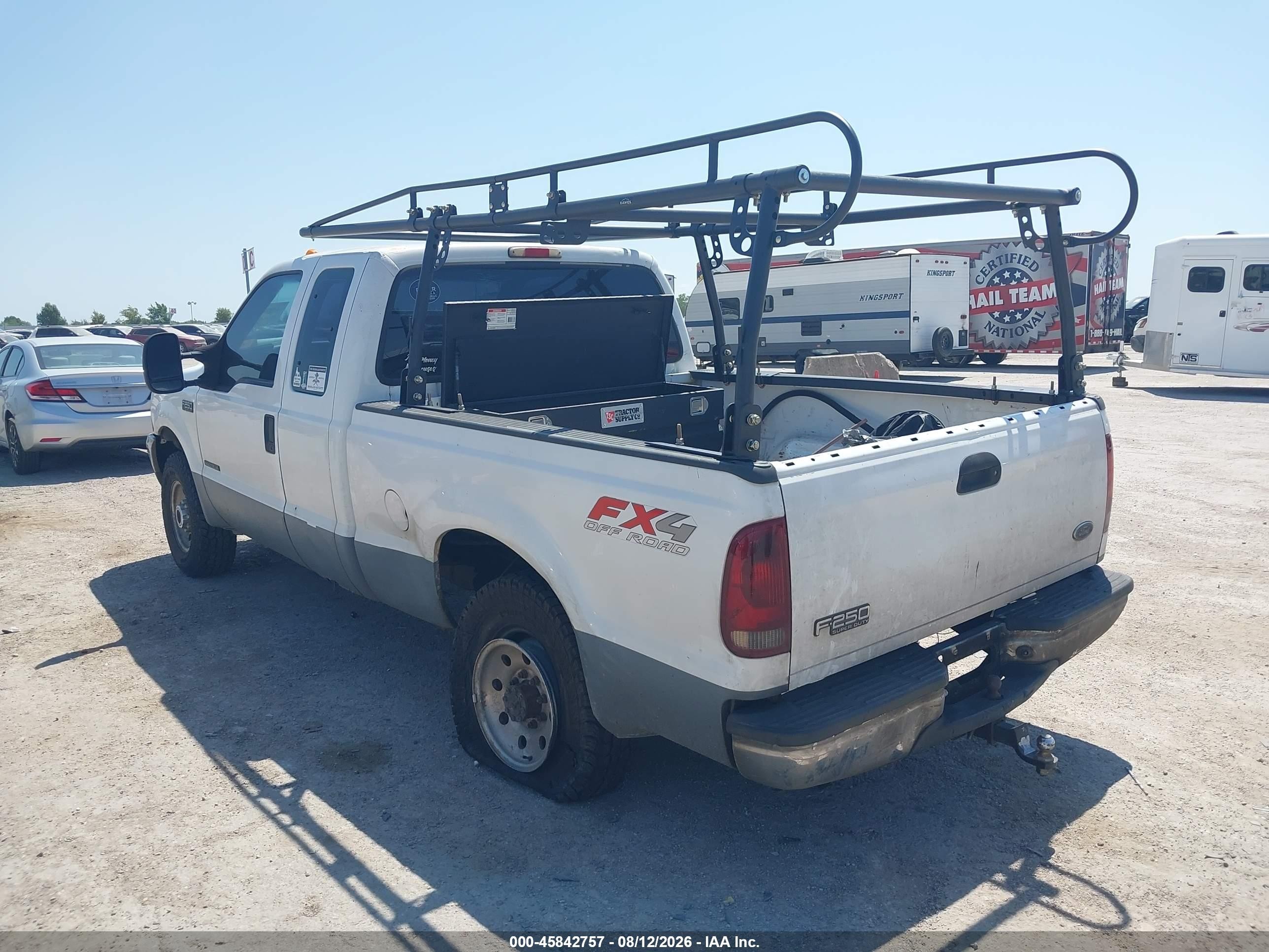 1999 Ford F-250 Lariat/xl/xlt White vin: 1FTNX21F4XEE95235