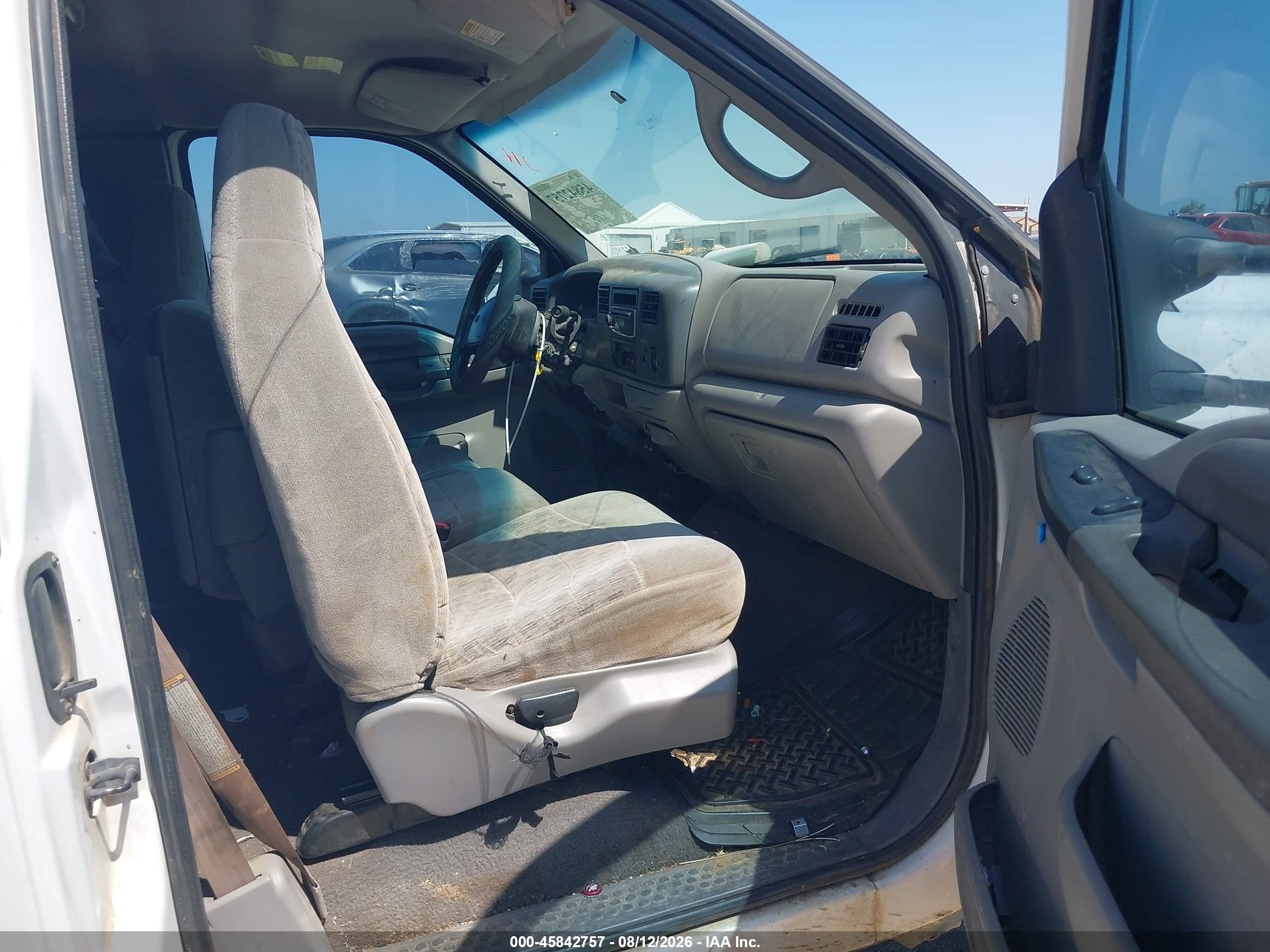 1999 Ford F-250 Lariat/xl/xlt White vin: 1FTNX21F4XEE95235