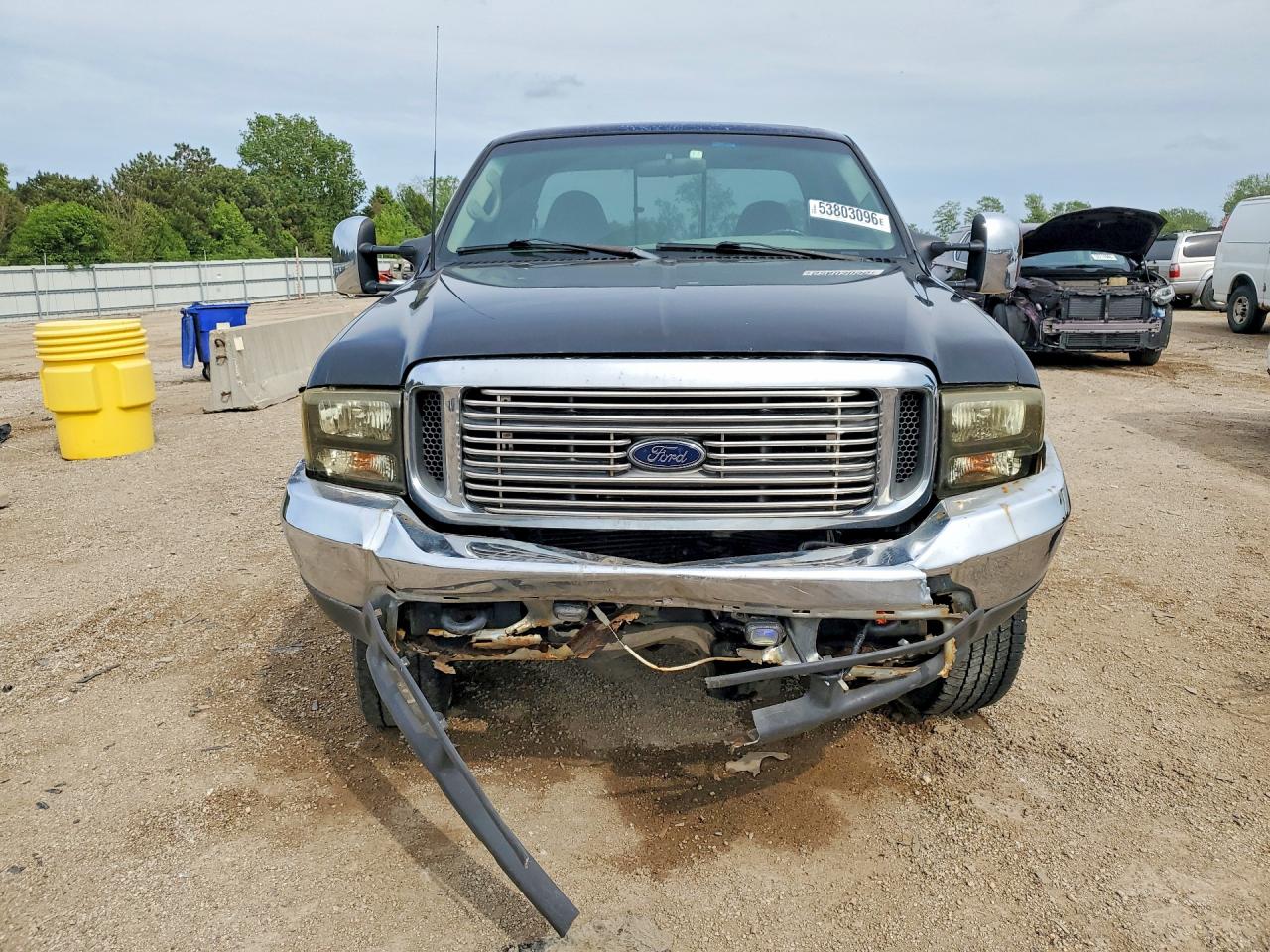 2000 Ford F250 Super Duty Black vin: 1FTNX21F4YEE54265