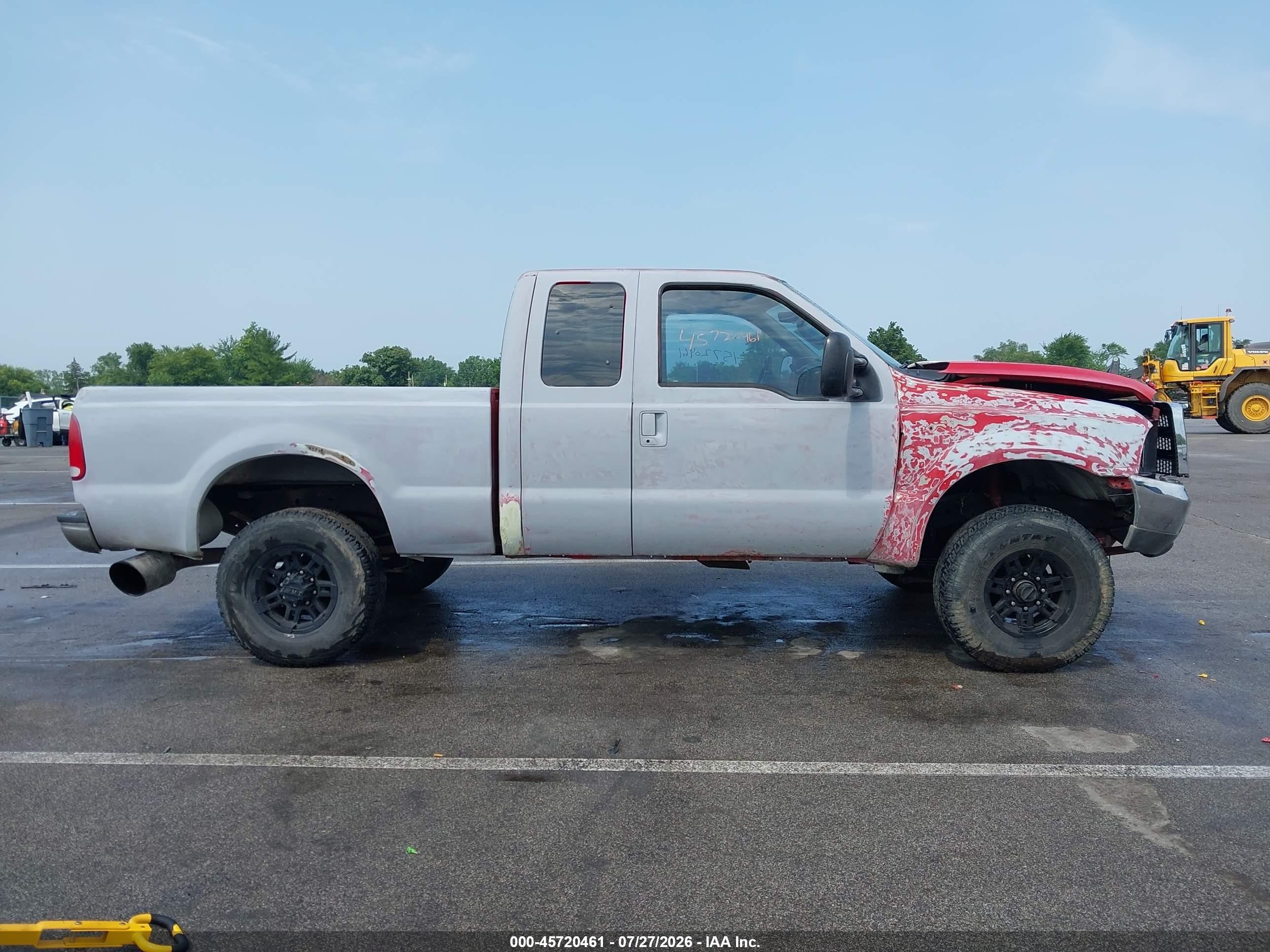 2000 Ford F-250 Lariat/xl/xlt Red vin: 1FTNX21F4YEE55786
