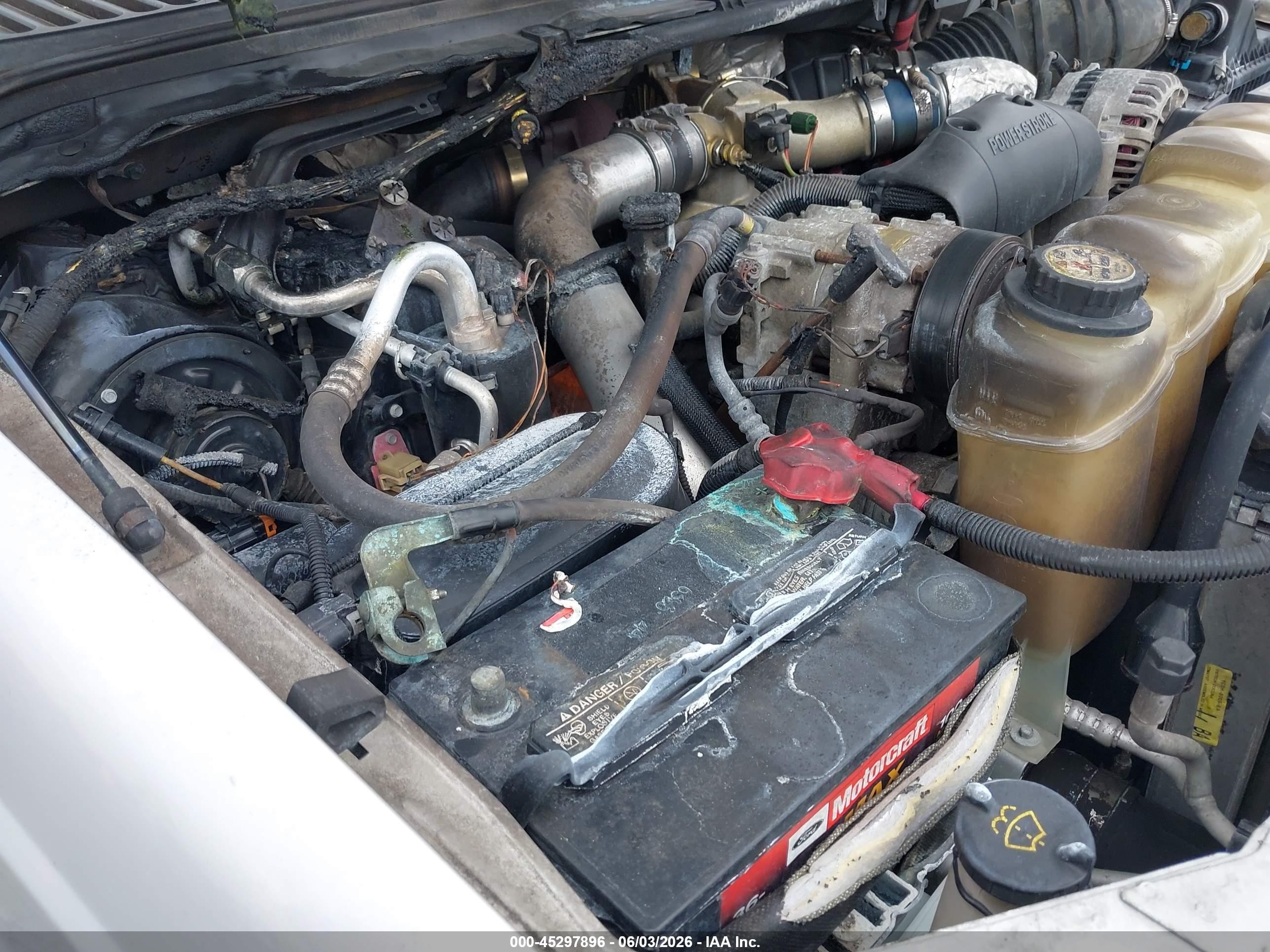2002 Ford F-250 Lariat/xl/xlt Silver vin: 1FTNX21F52ED19707