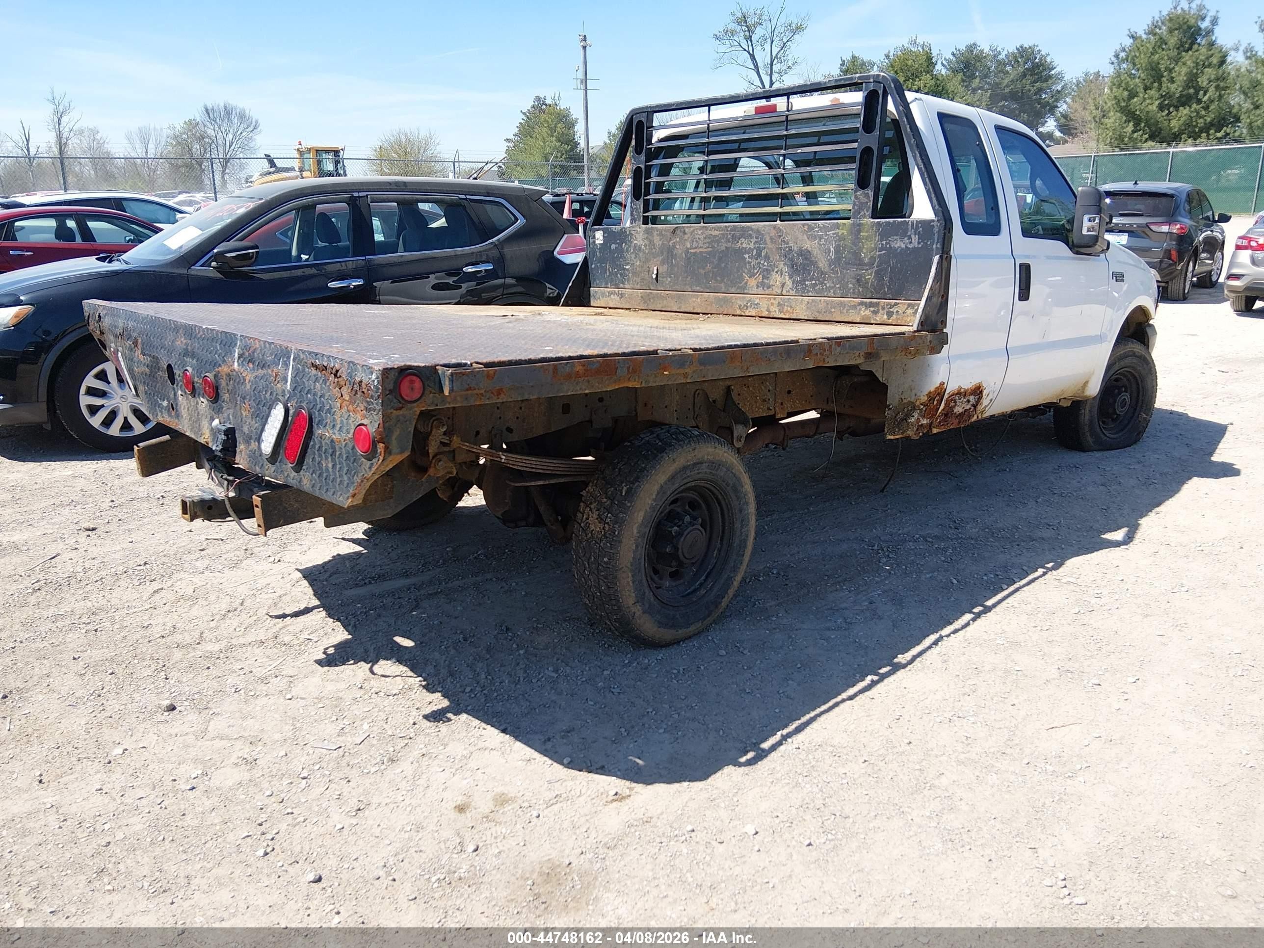 1999 Ford F-250 Lariat/xl/xlt White vin: 1FTNX21F5XEC03026