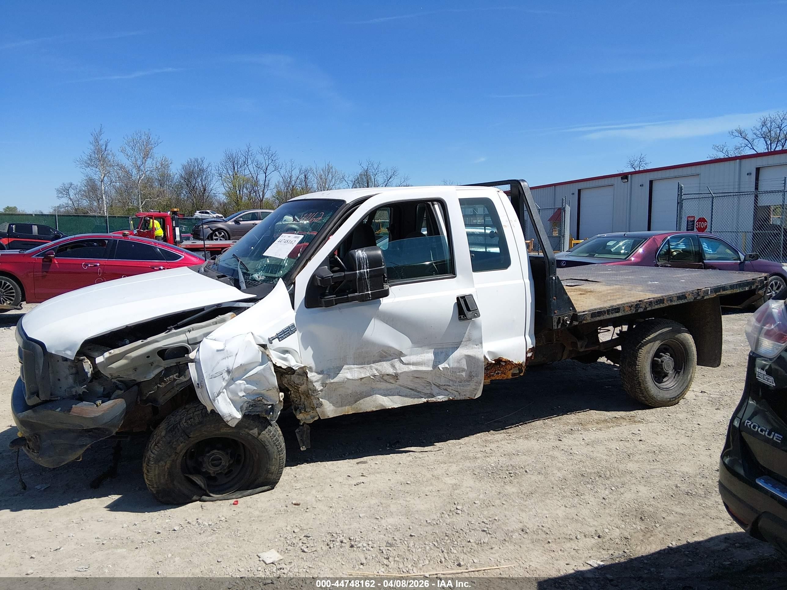 1999 Ford F-250 Lariat/xl/xlt White vin: 1FTNX21F5XEC03026