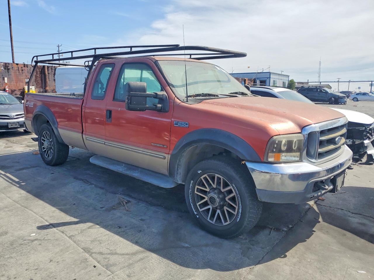 1999 Ford F250 Super Duty Red vin: 1FTNX21F5XED75606