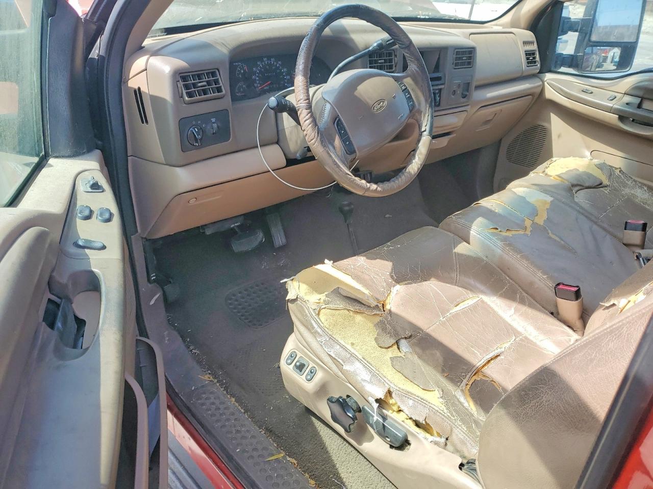 1999 Ford F250 Super Duty Red vin: 1FTNX21F5XED75606