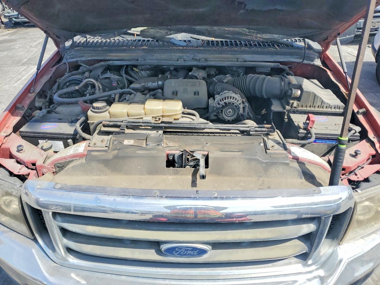 1999 Ford F250 Super Duty Red vin: 1FTNX21F5XED75606