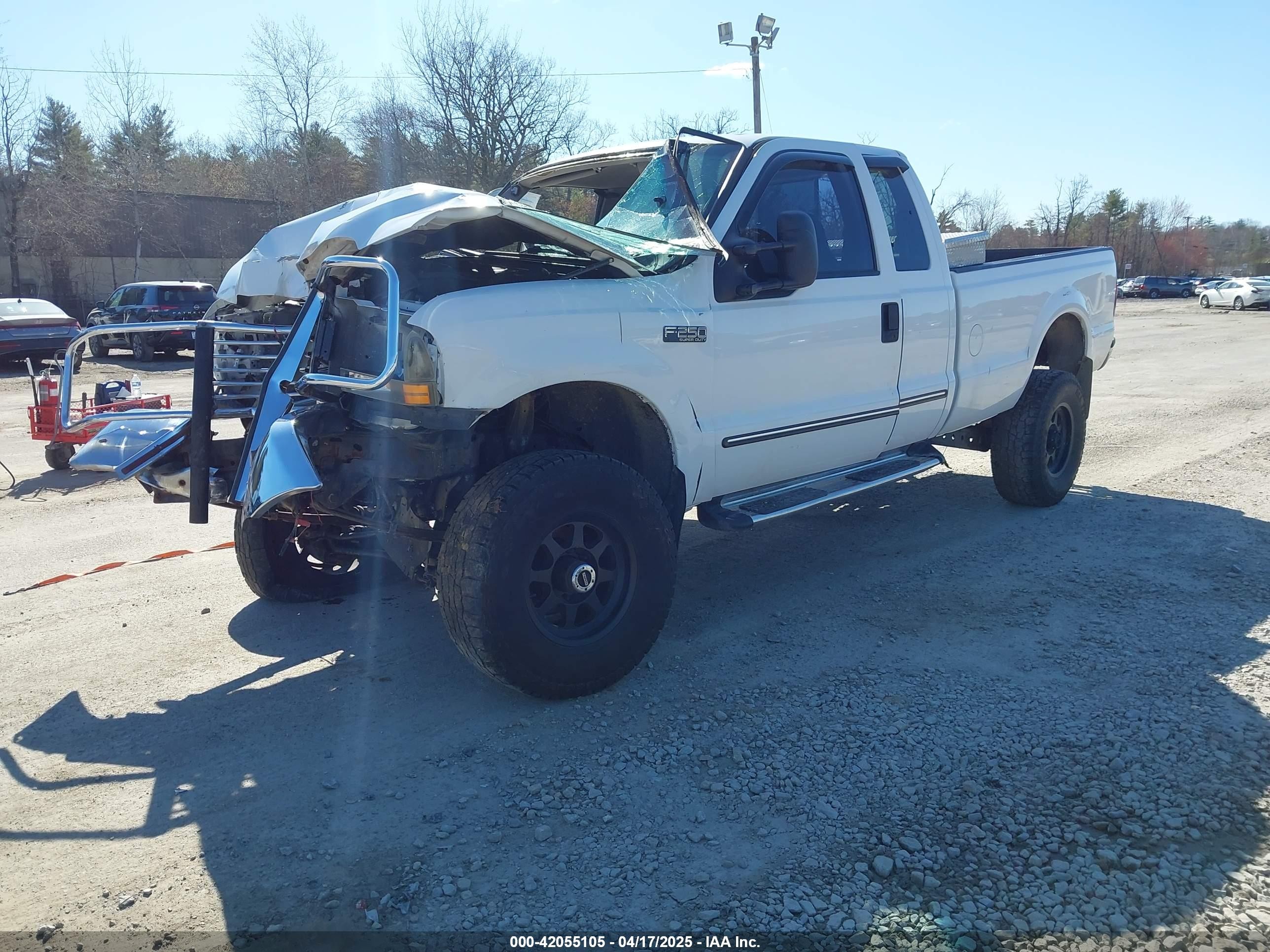 1999 Ford F-250 Lariat/xl/xlt Белый vin: 1FTNX21F5XED76593
