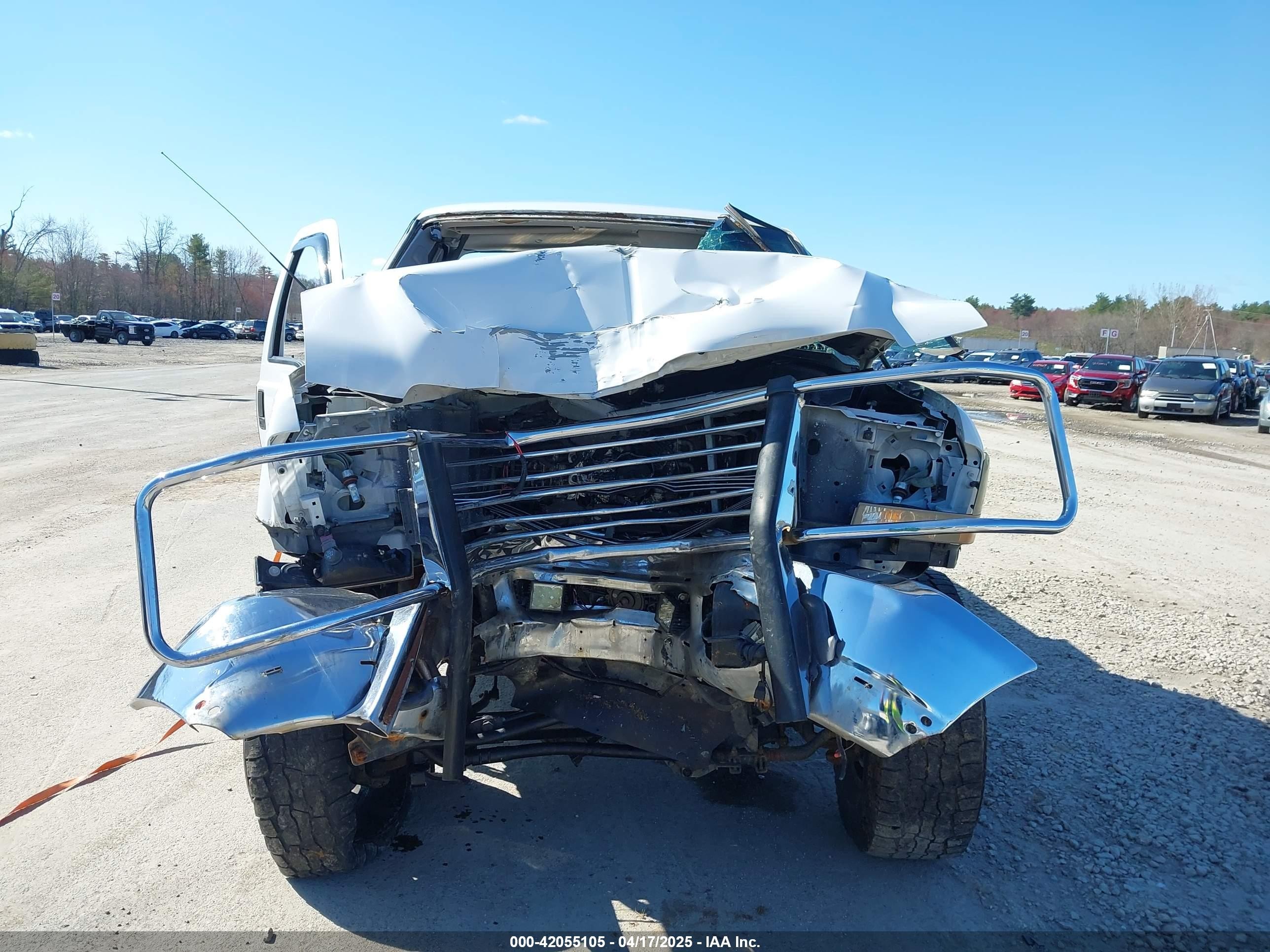 1999 Ford F-250 Lariat/xl/xlt Белый vin: 1FTNX21F5XED76593