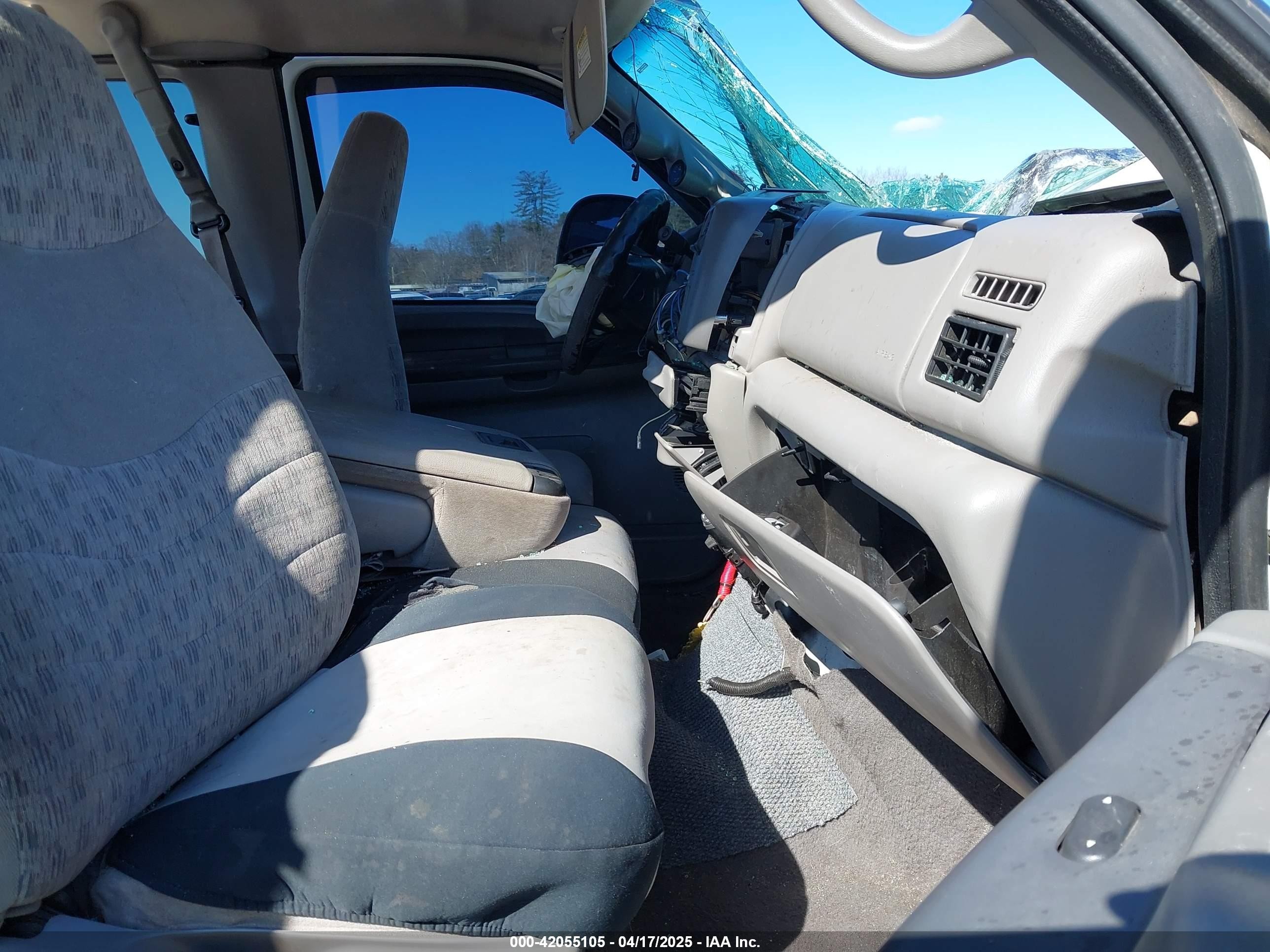 1999 Ford F-250 Lariat/xl/xlt Белый vin: 1FTNX21F5XED76593