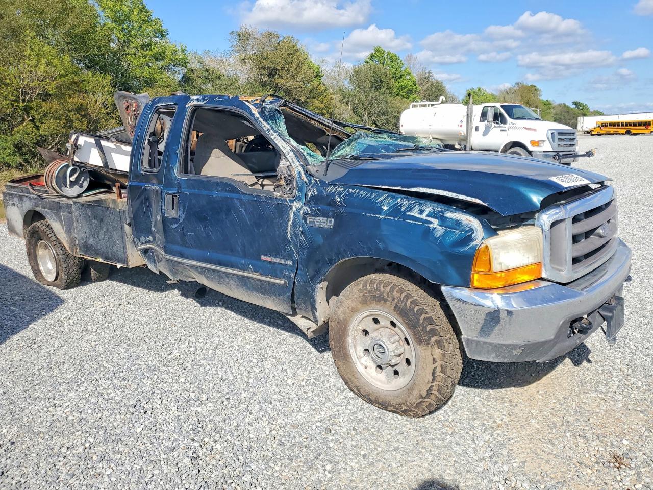 1999 Ford F250 Super Duty Бирюзовый vin: 1FTNX21F5XEE88584