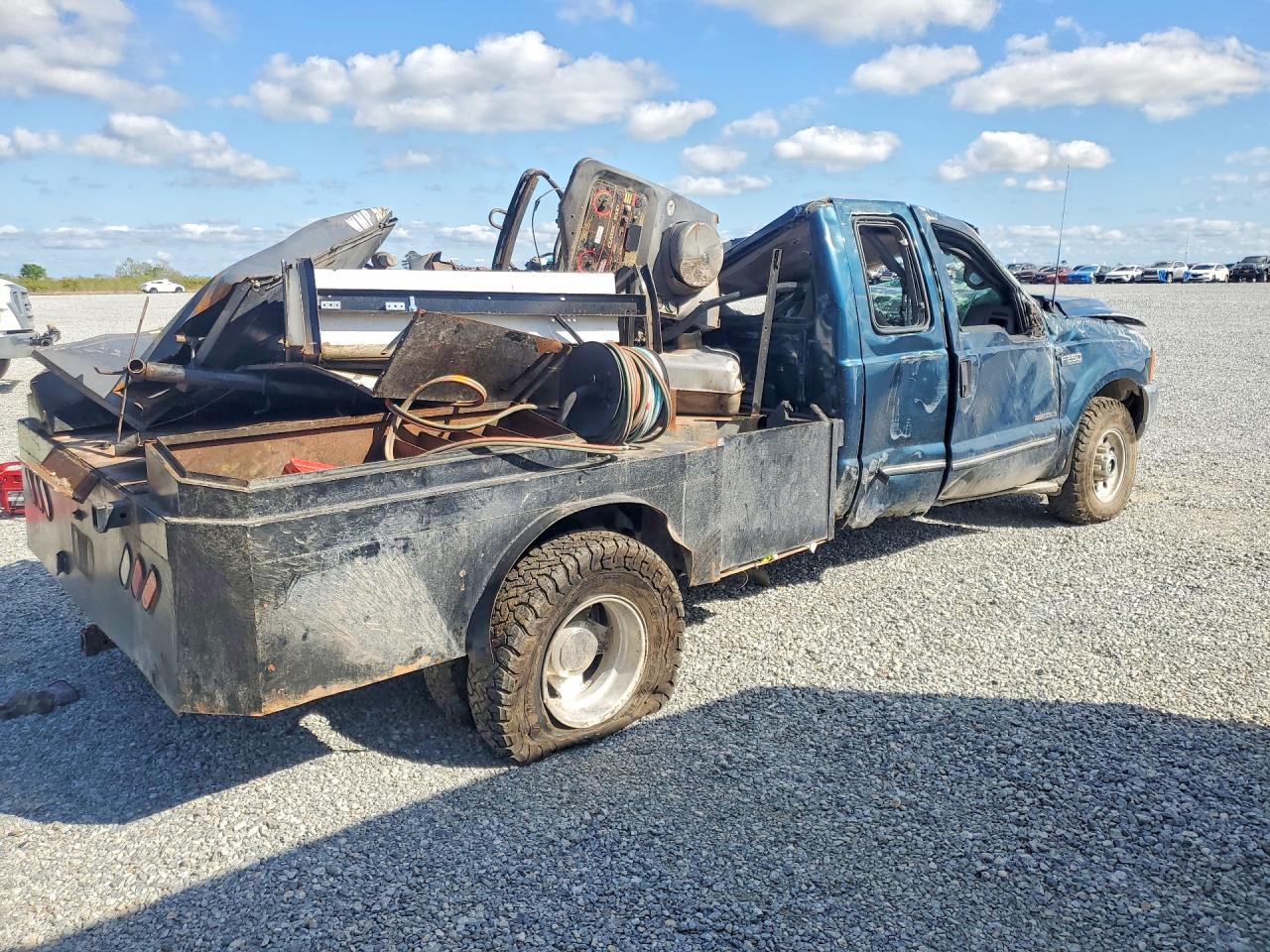 1999 Ford F250 Super Duty Бирюзовый vin: 1FTNX21F5XEE88584