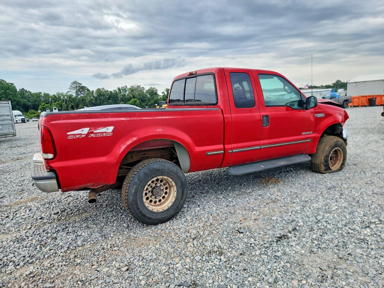 1999 Ford F250 Super Duty Red vin: 1FTNX21F6XED15236