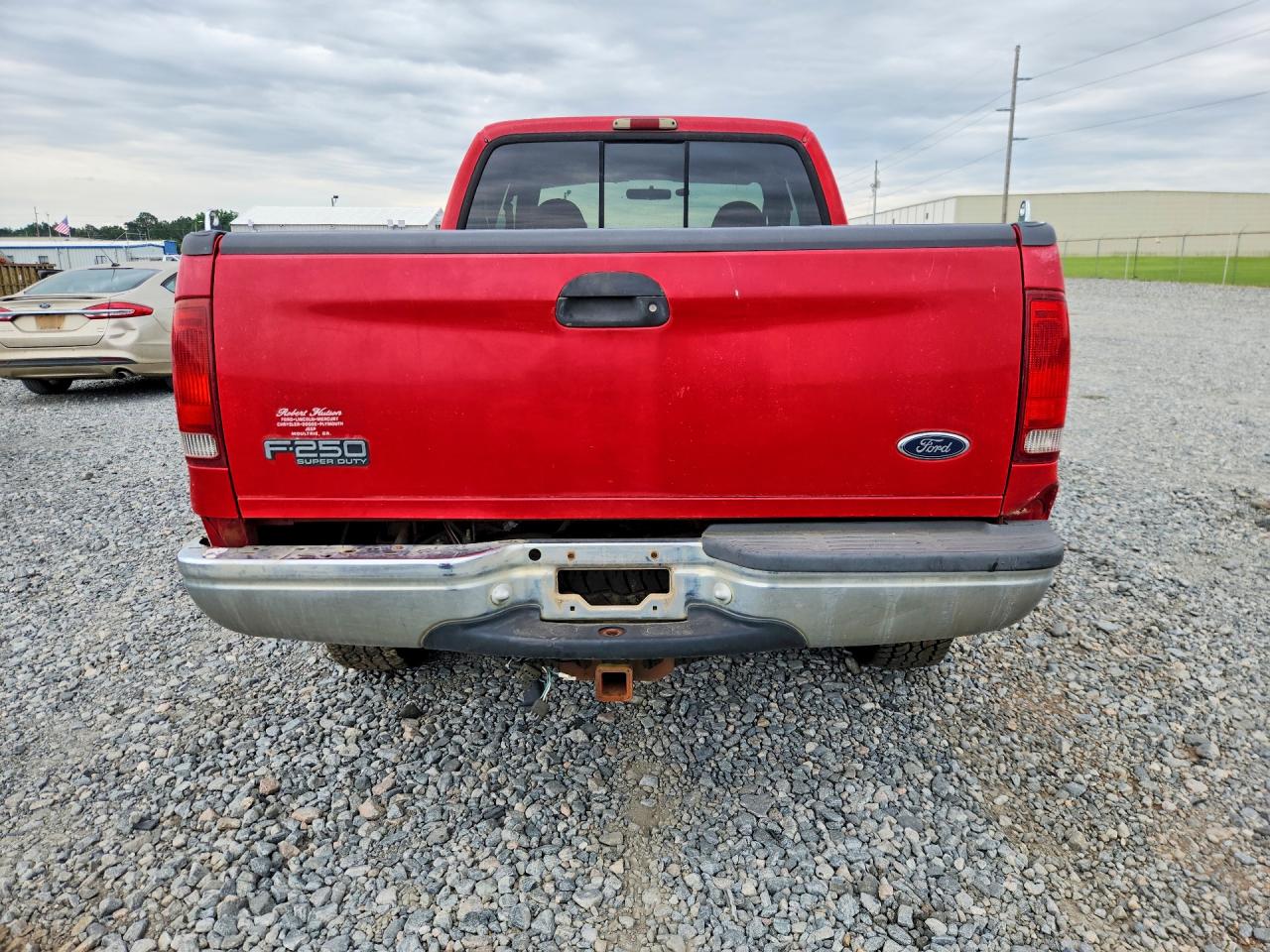 1999 Ford F250 Super Duty Red vin: 1FTNX21F6XED15236