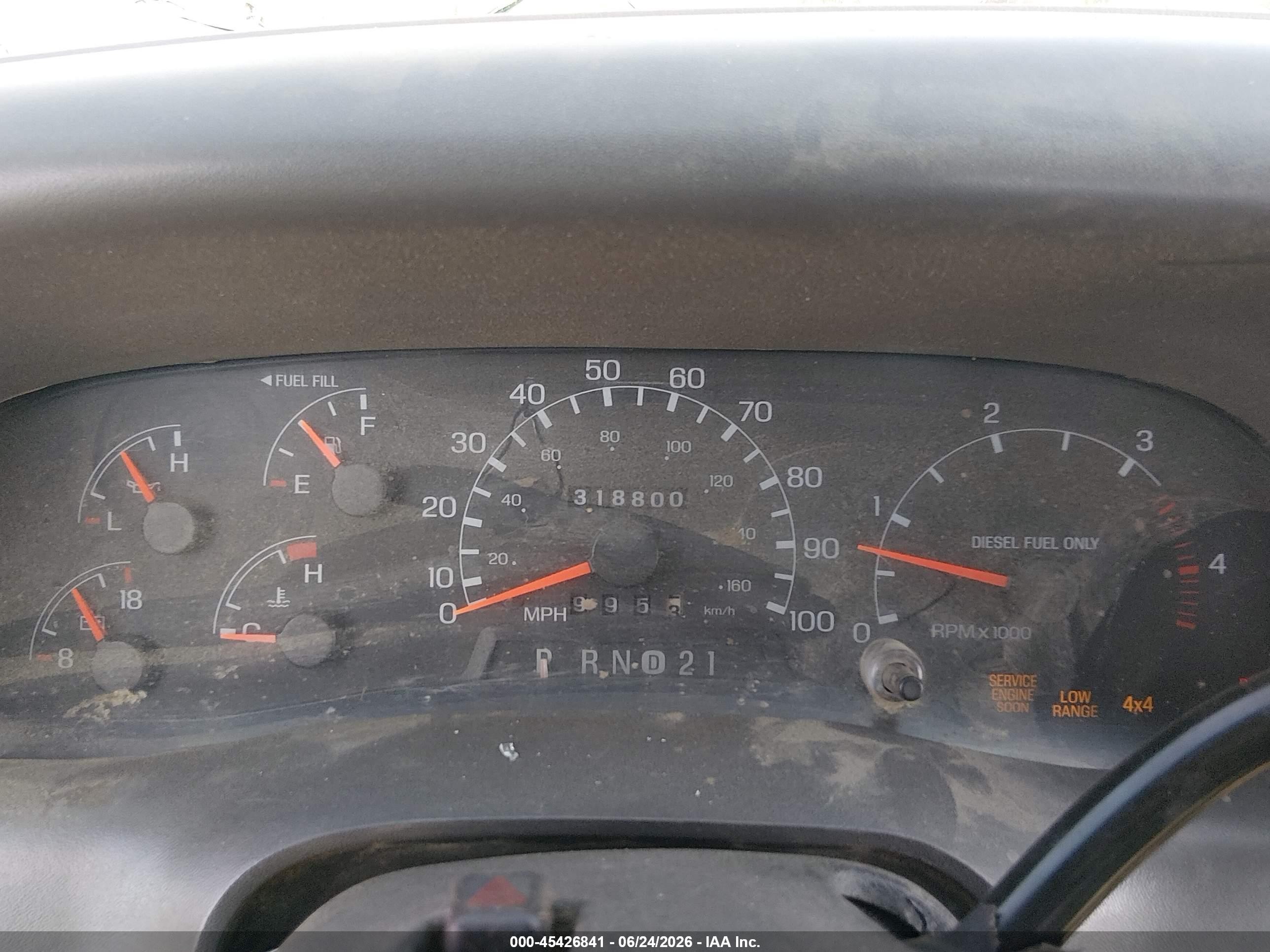 1999 Ford F-250 Lariat/xl/xlt Red vin: 1FTNX21F6XEE90411