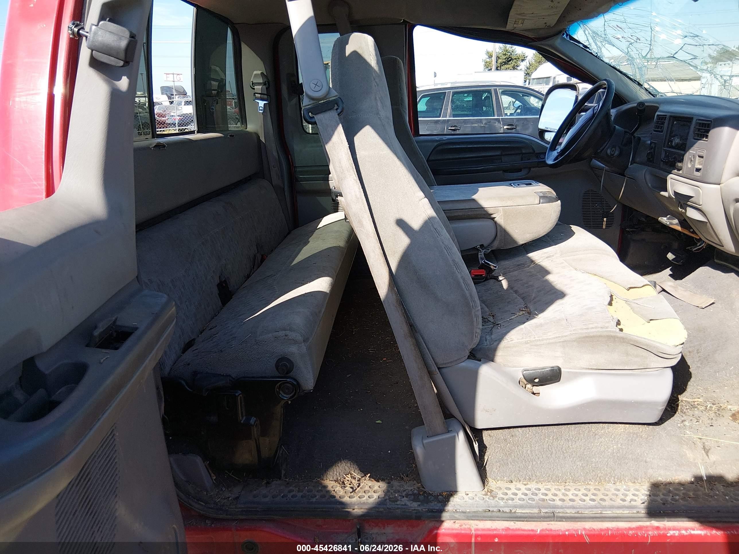 1999 Ford F-250 Lariat/xl/xlt Red vin: 1FTNX21F6XEE90411