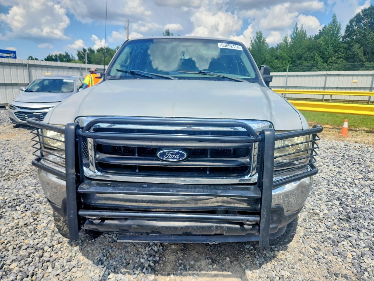 2001 Ford F250 Super Duty Silver vin: 1FTNX21F71EB23119