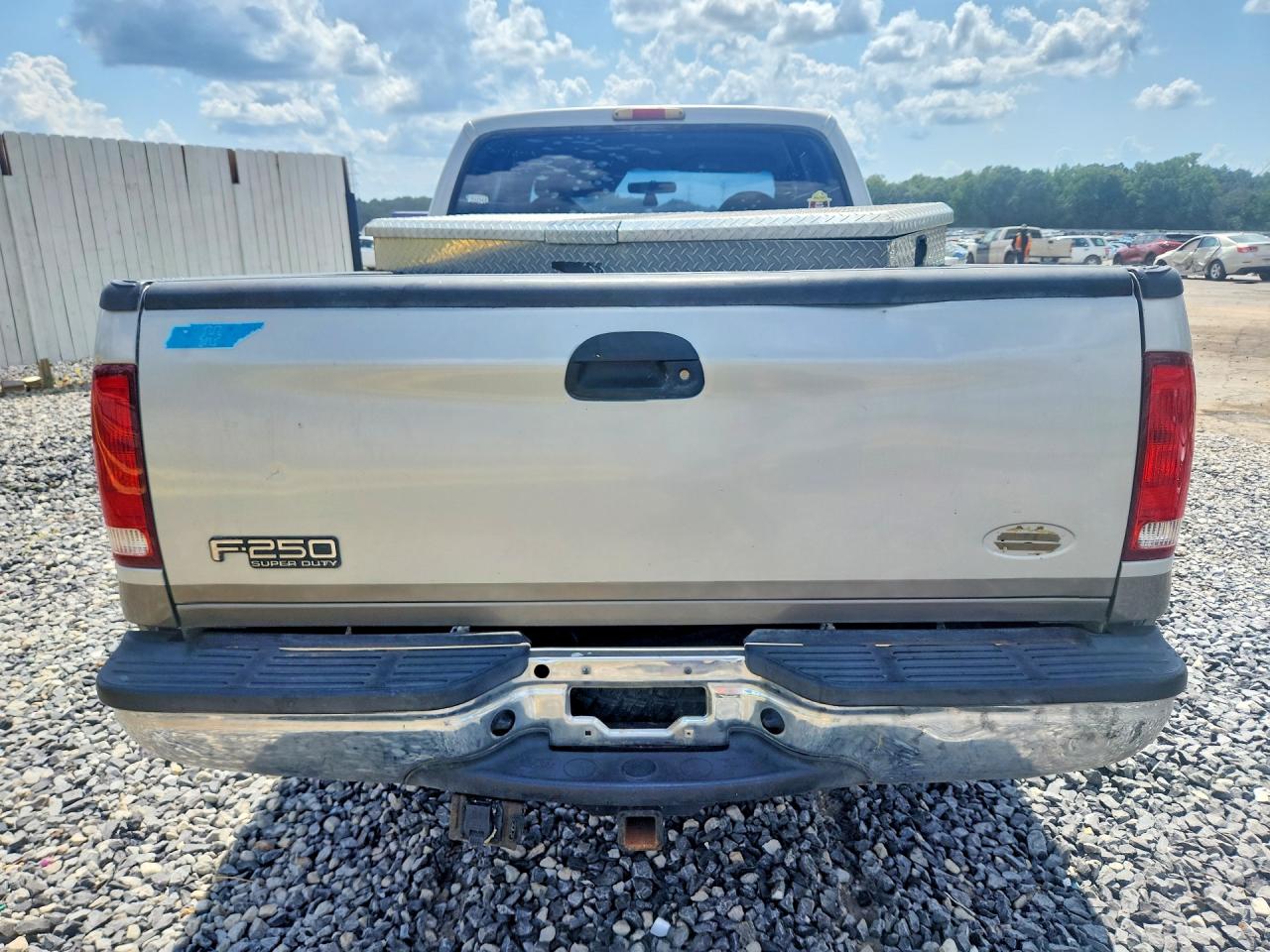 2001 Ford F250 Super Duty Silver vin: 1FTNX21F71EB23119