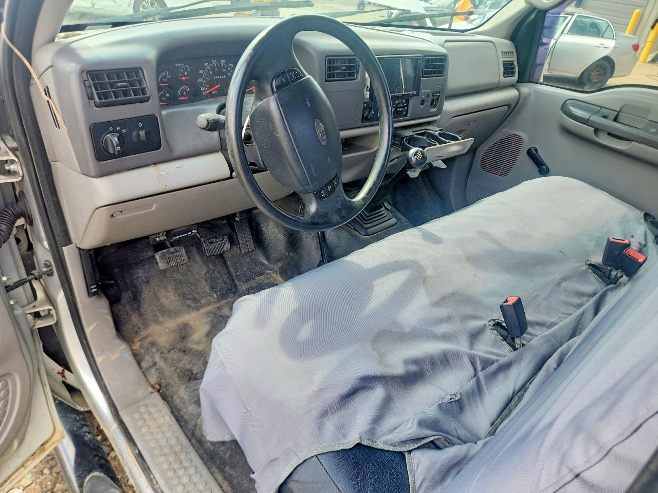 2001 Ford F250 Super Duty Silver vin: 1FTNX21F71EB23119