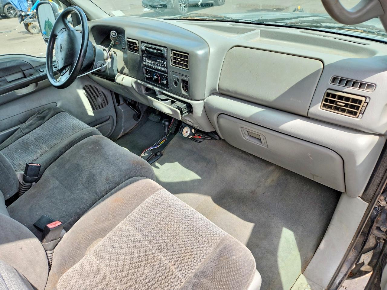 2002 Ford F250 Super Duty Black vin: 1FTNX21F72EC03358