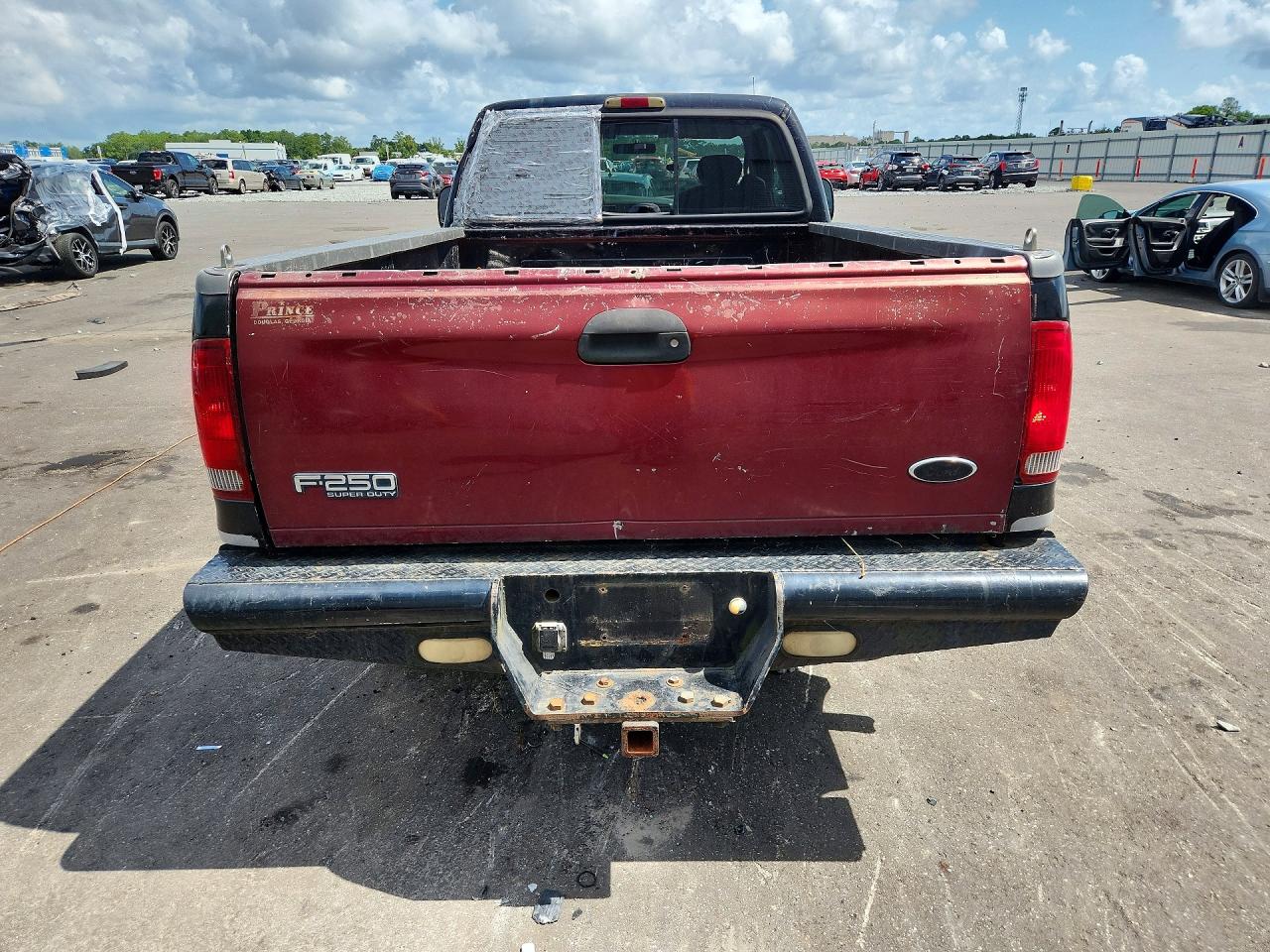 2002 Ford F250 Super Duty Black vin: 1FTNX21F72EC03358