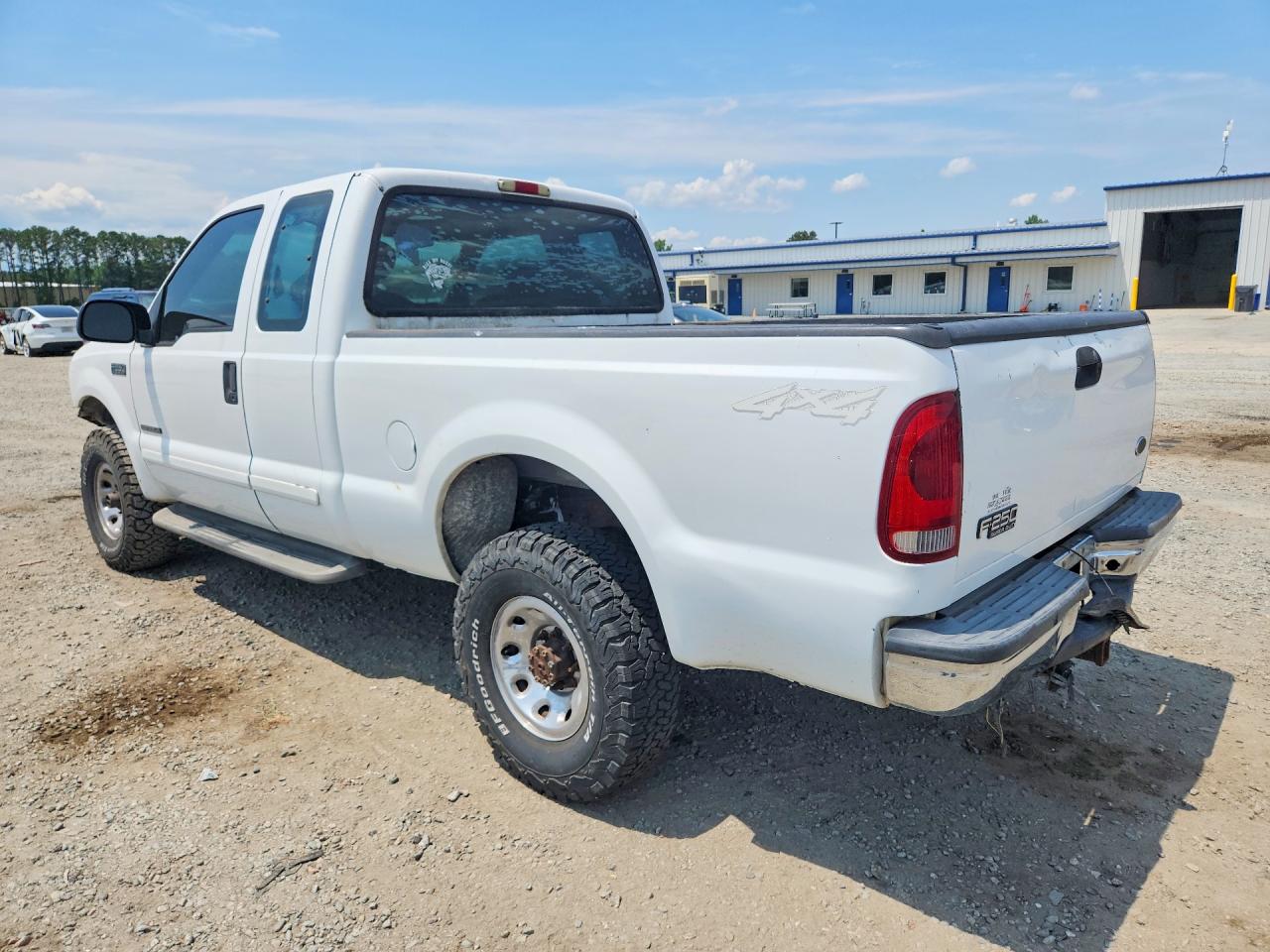 2002 Ford F250 Super Duty Белый vin: 1FTNX21F72ED11320