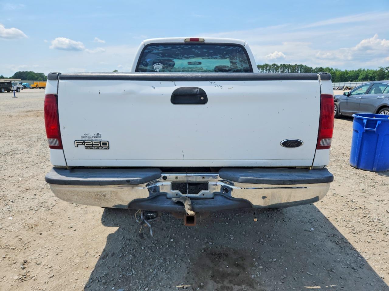 2002 Ford F250 Super Duty Белый vin: 1FTNX21F72ED11320