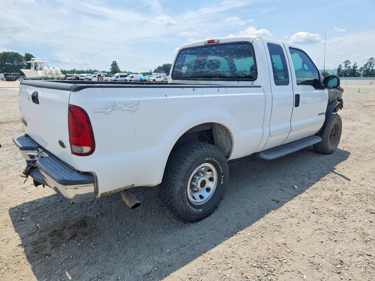2002 Ford F250 Super Duty Белый vin: 1FTNX21F72ED11320