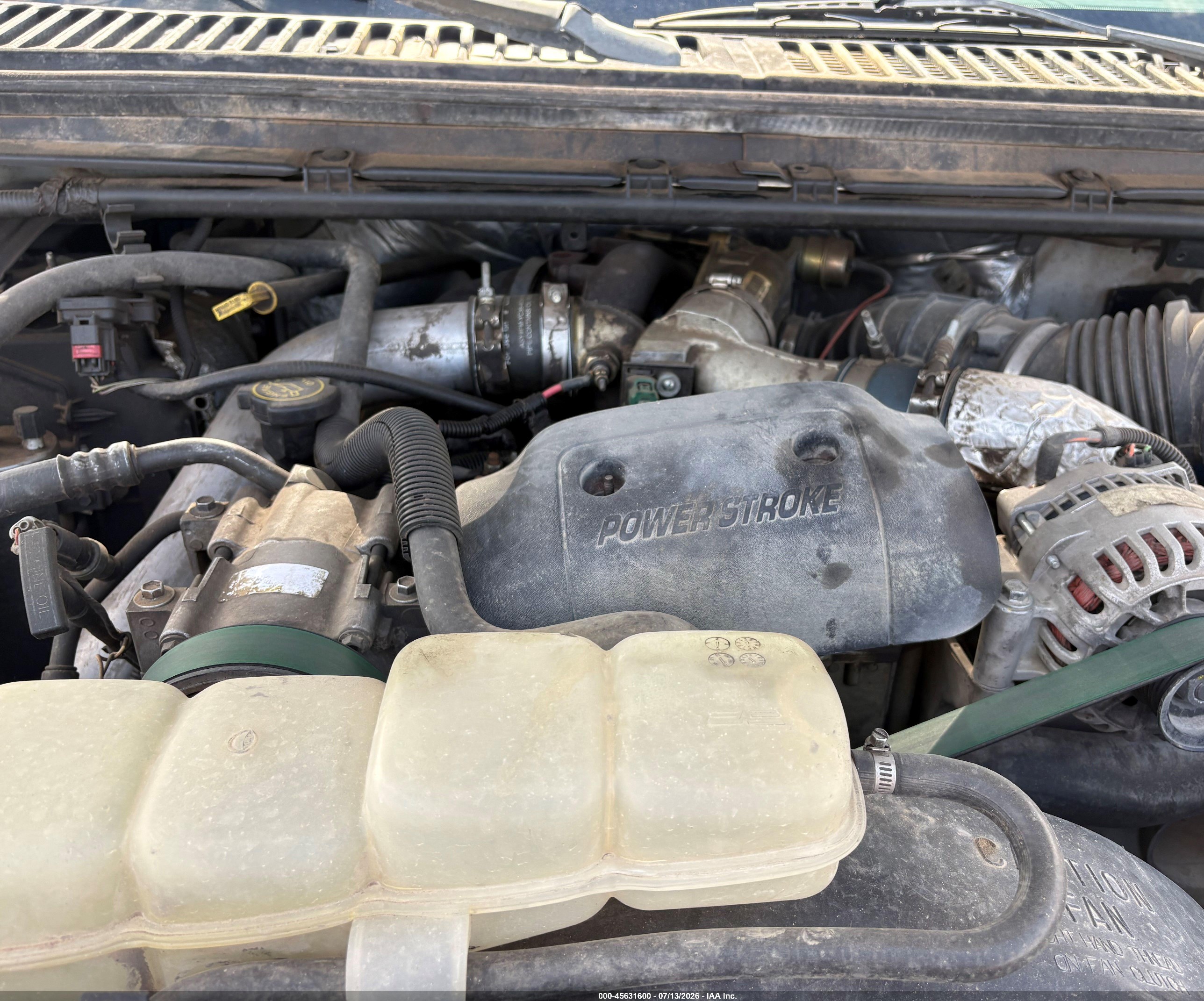 2000 Ford F-250   White vin: 1FTNX21F7YEC35414